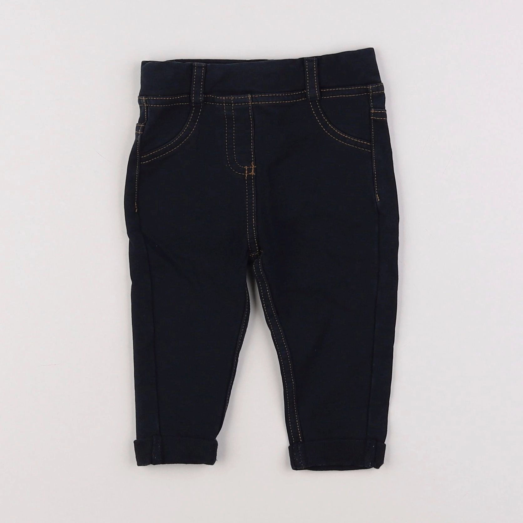 Tape à l'oeil - jegging bleu - 6 mois
