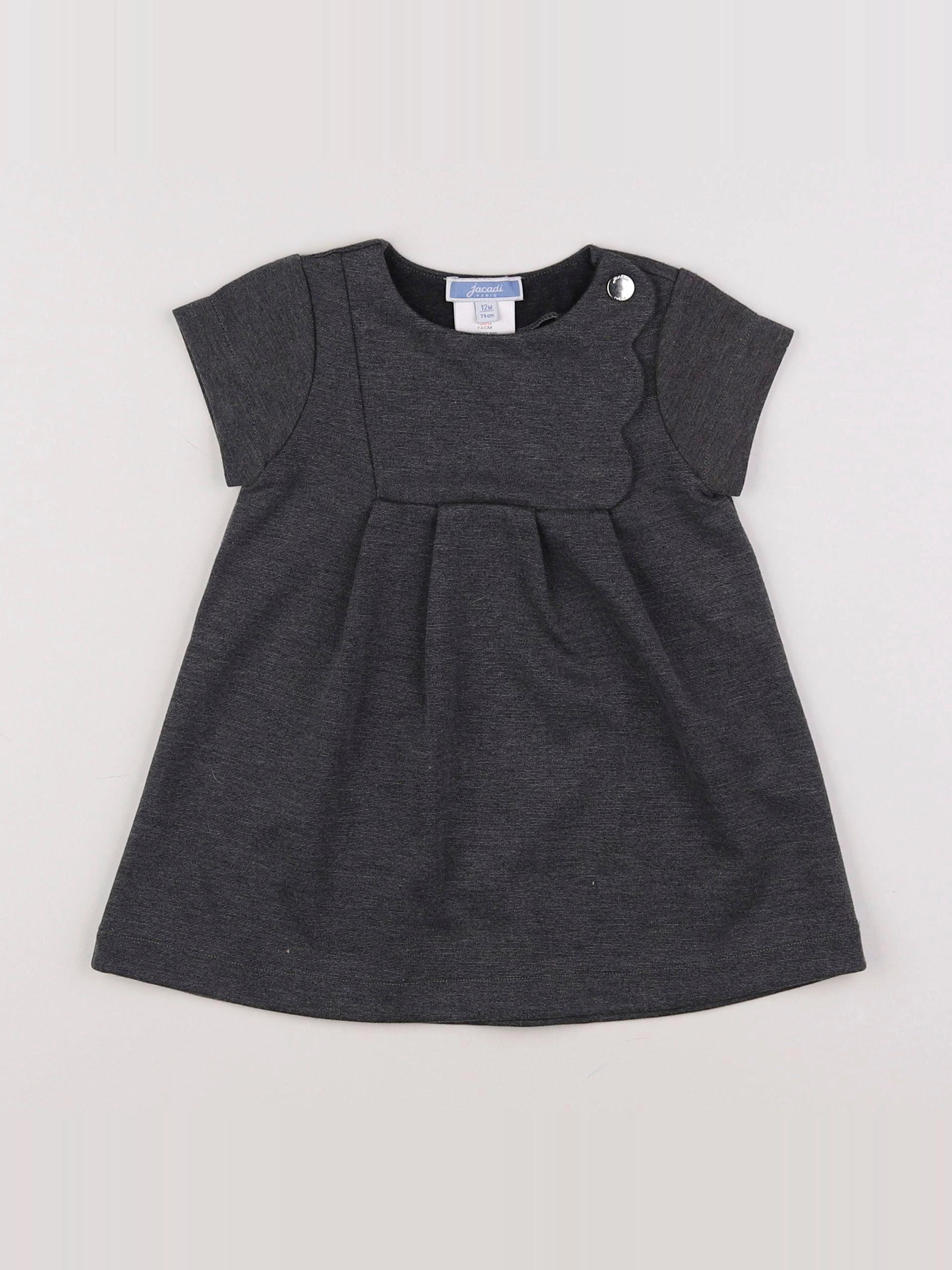 Jacadi - robe gris - 12 mois