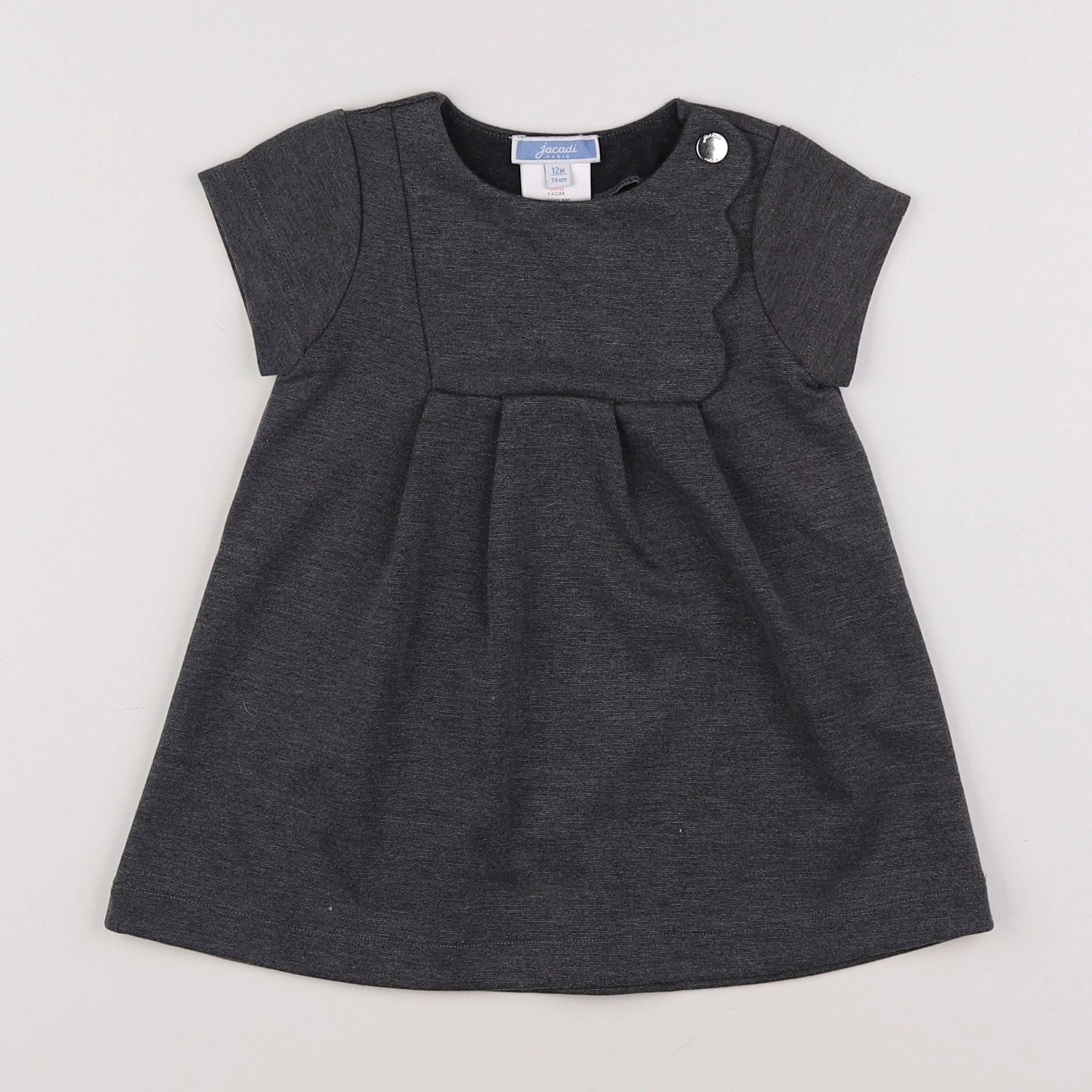 Jacadi - robe gris - 12 mois