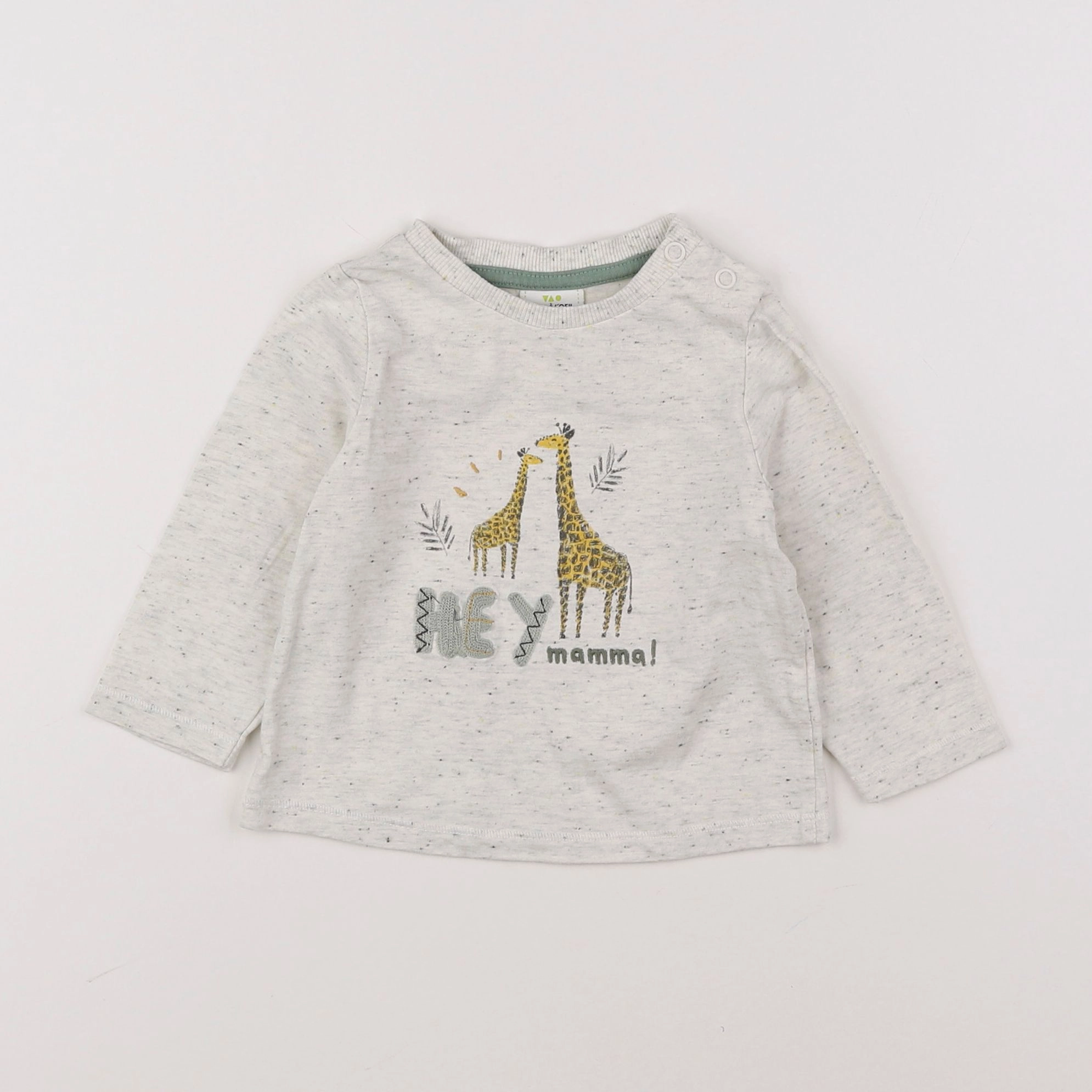 Tape à l'oeil - tee-shirt beige - 6 mois
