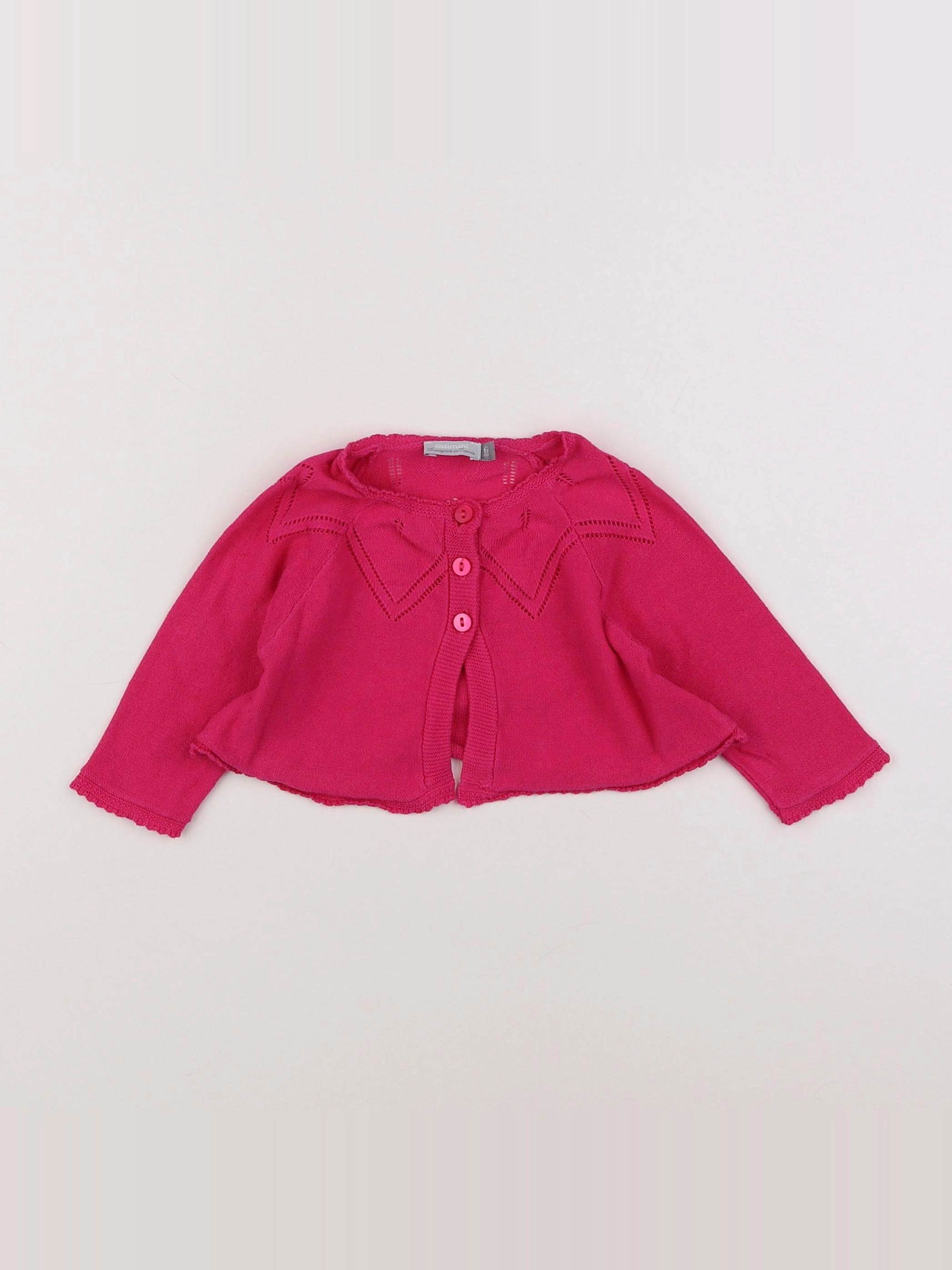 Catimini - gilet rose - 6 mois