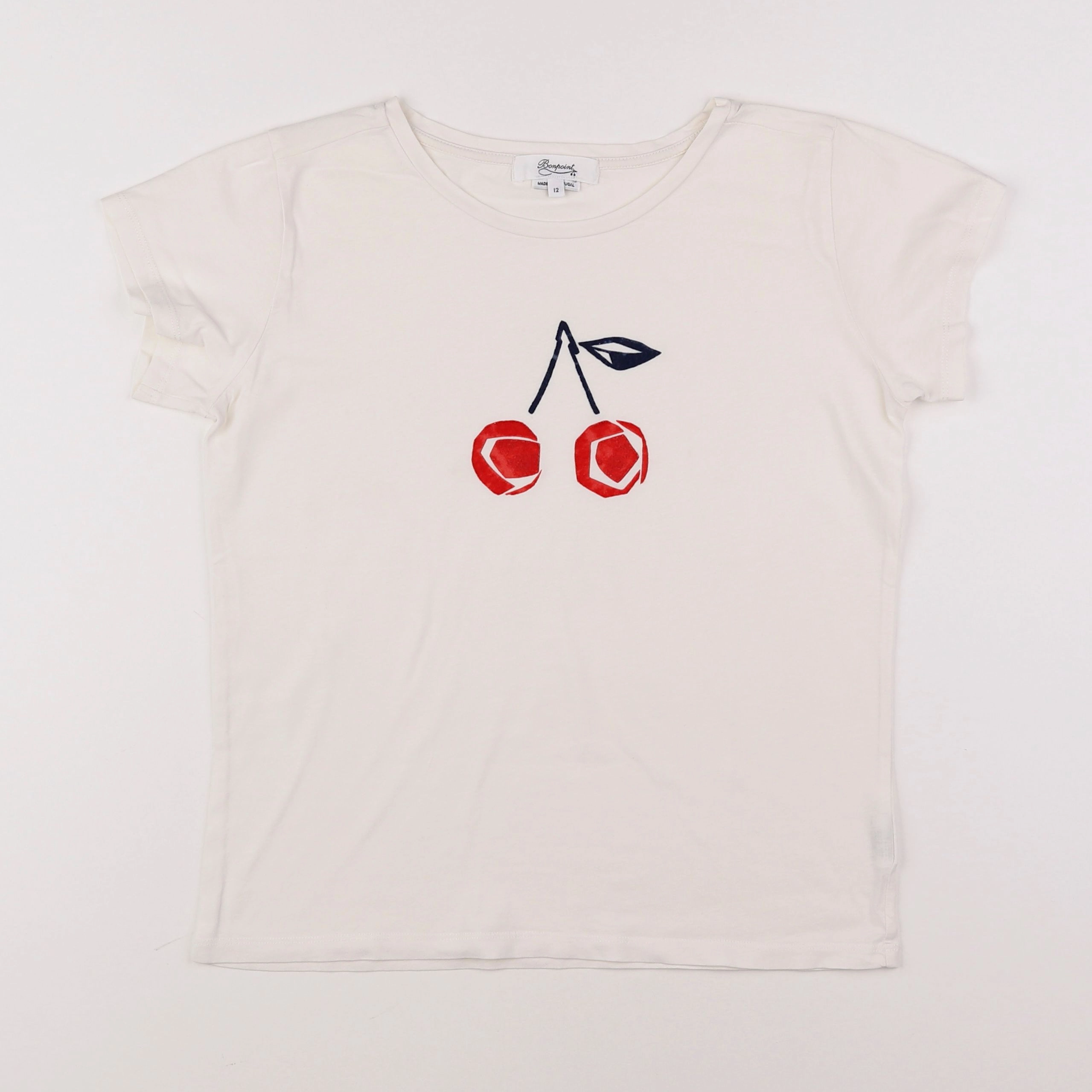 Bonpoint - tee-shirt blanc - 12 ans