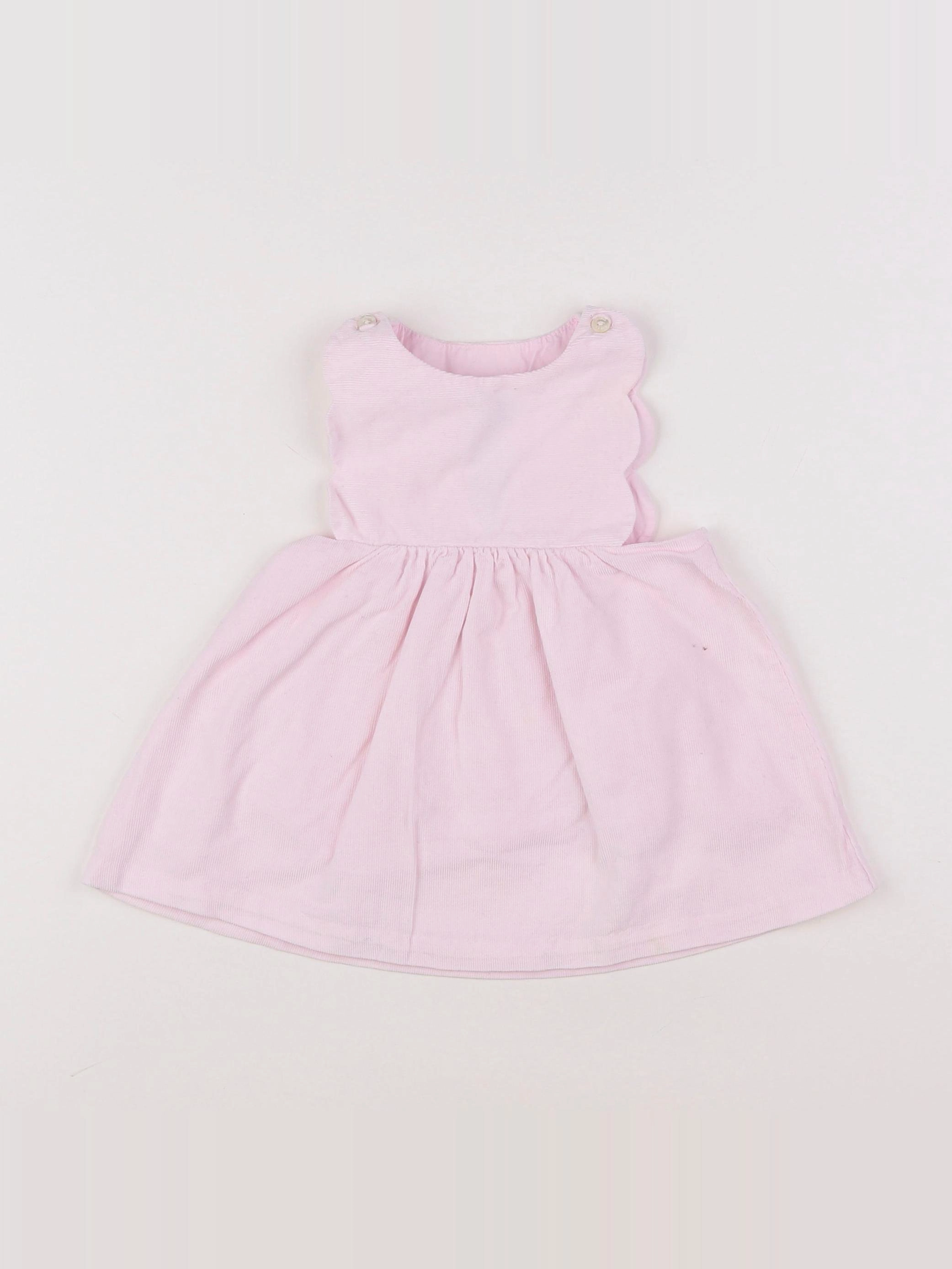 Jacadi - robe rose - 12 mois