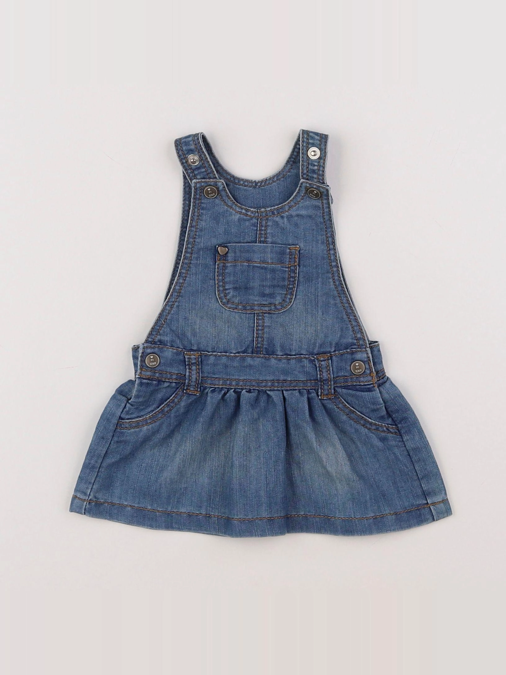 Tape à l'oeil - robe bleu - 3 mois