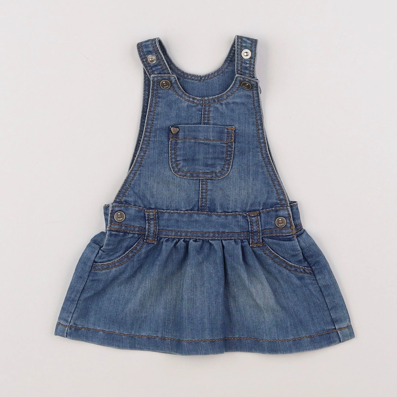 Tape à l'oeil - robe bleu - 3 mois