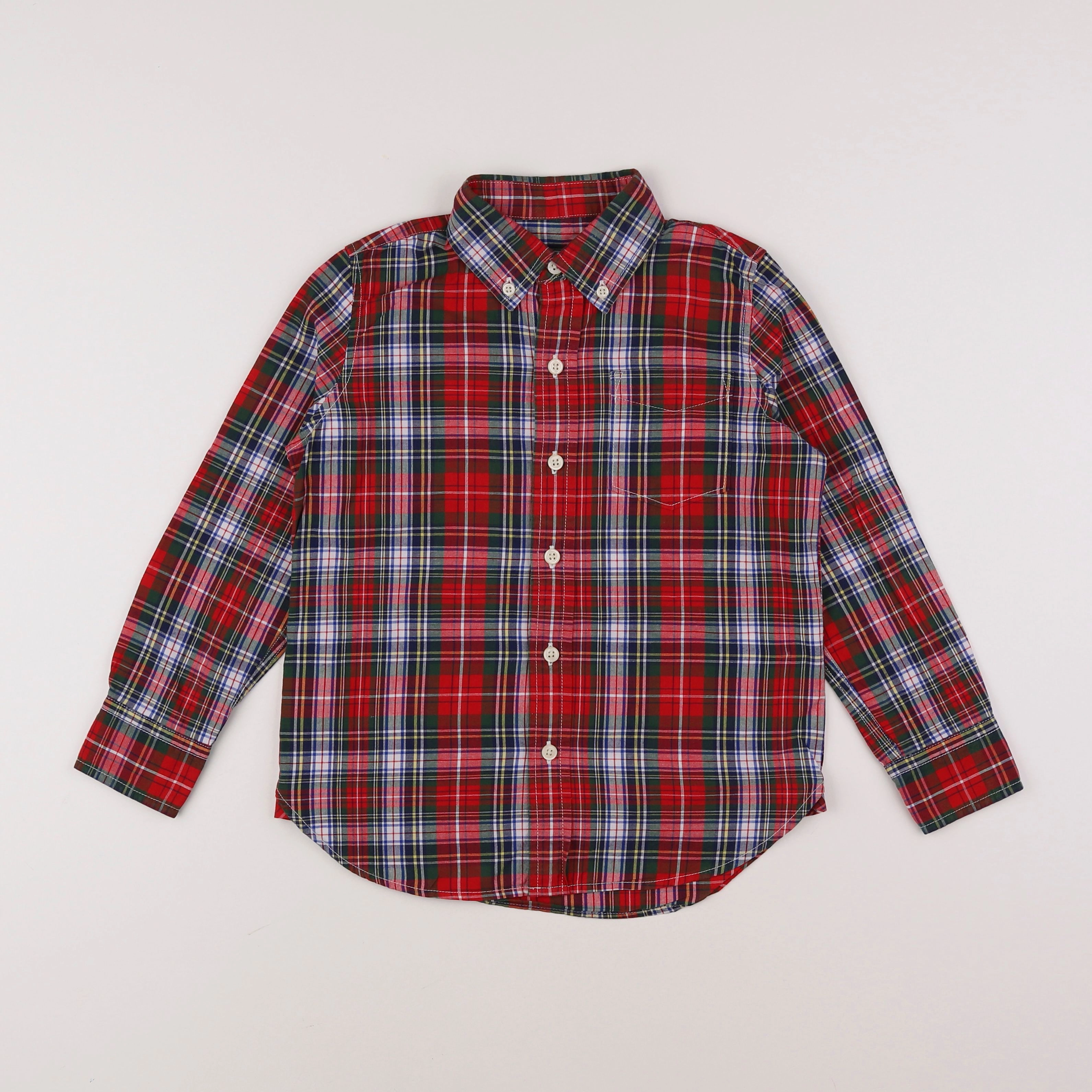 GAP - chemise rouge - 4/5 ans