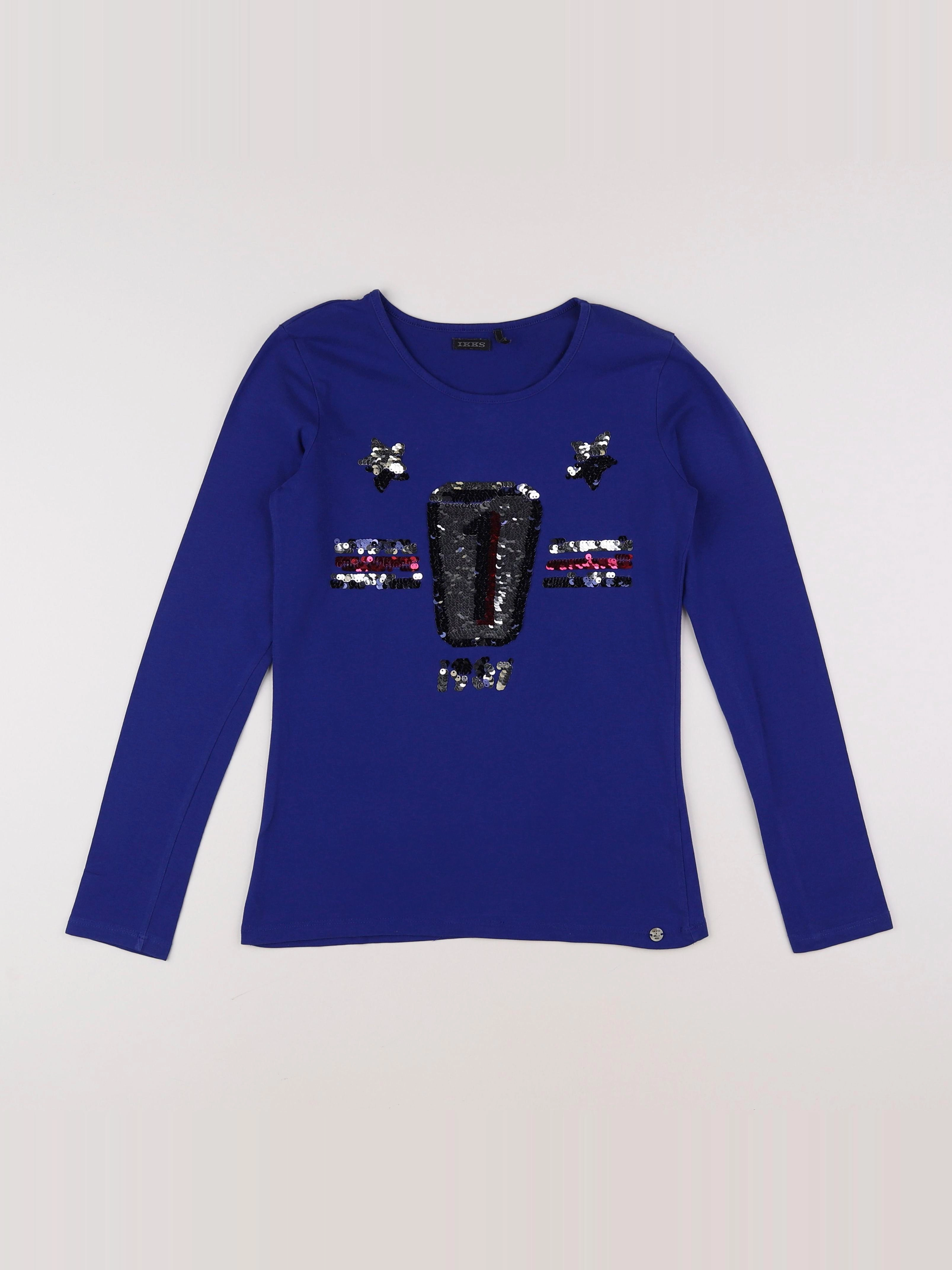 IKKS - tee-shirt bleu - 12 ans