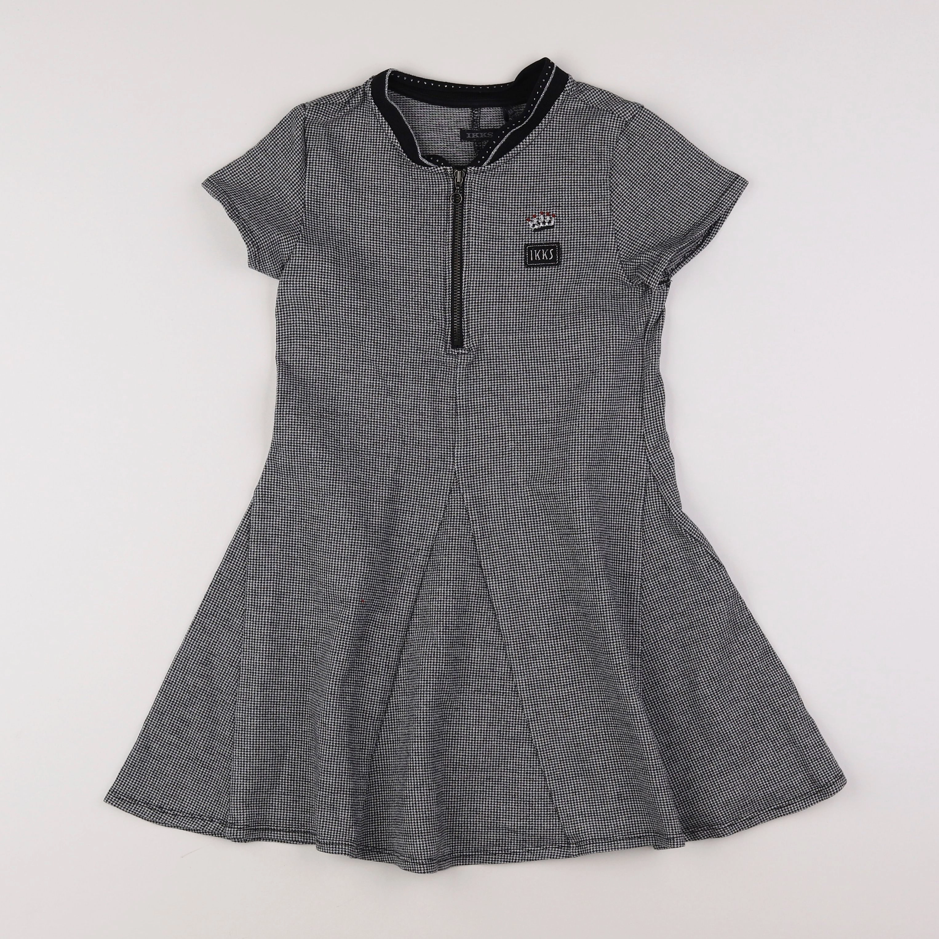IKKS - robe noir - 8 ans