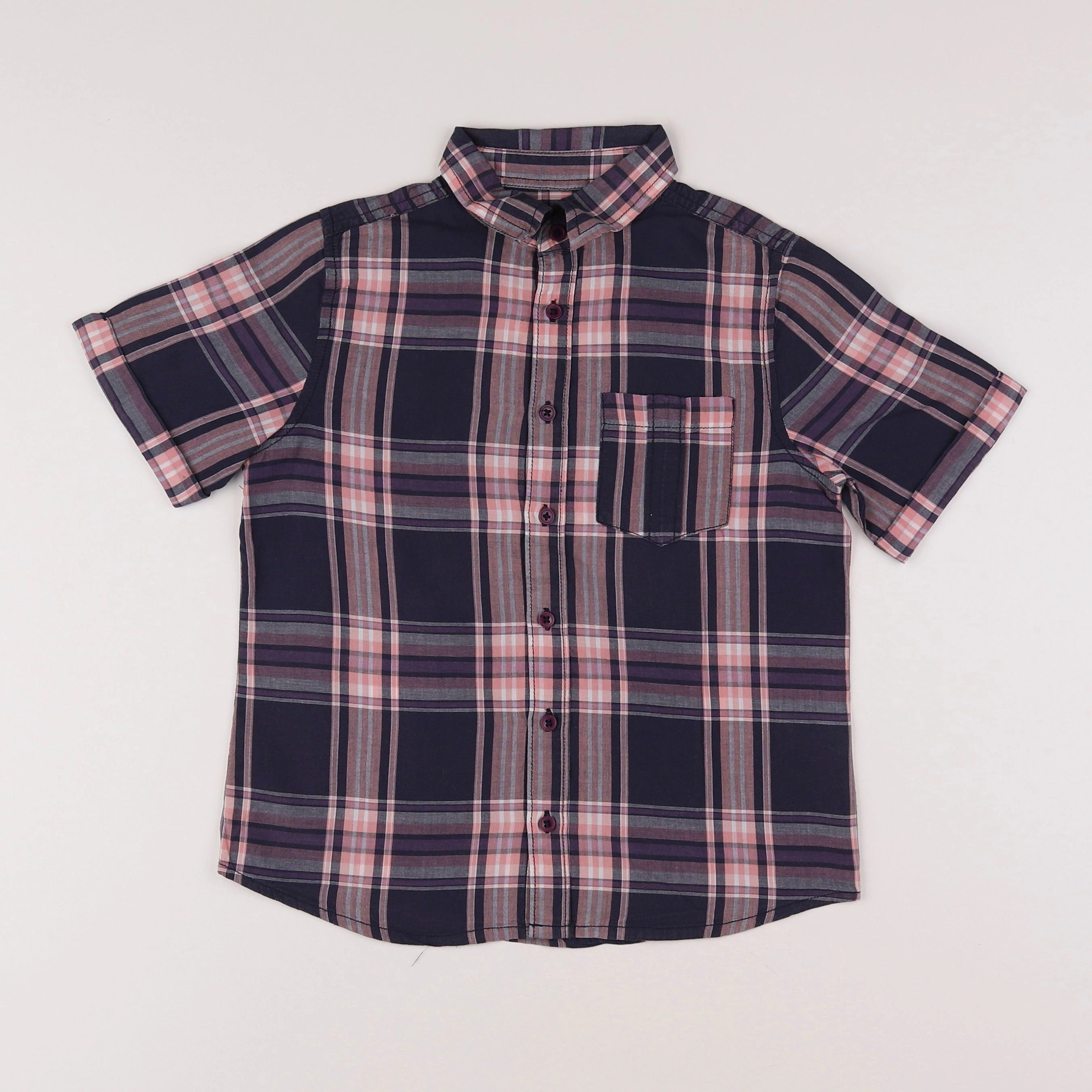 IKKS - chemise rose - 8 ans