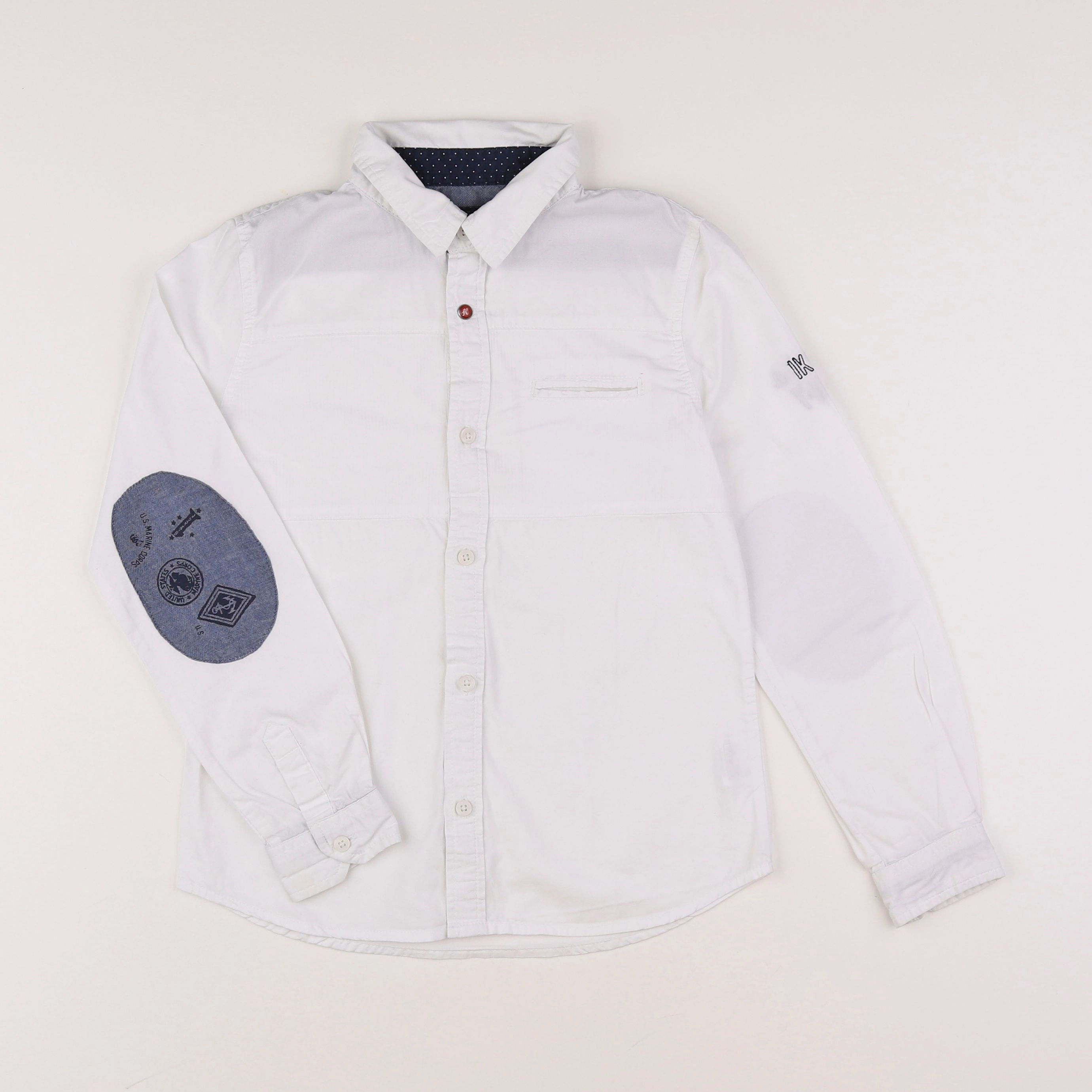 IKKS - chemise blanc - 8 ans