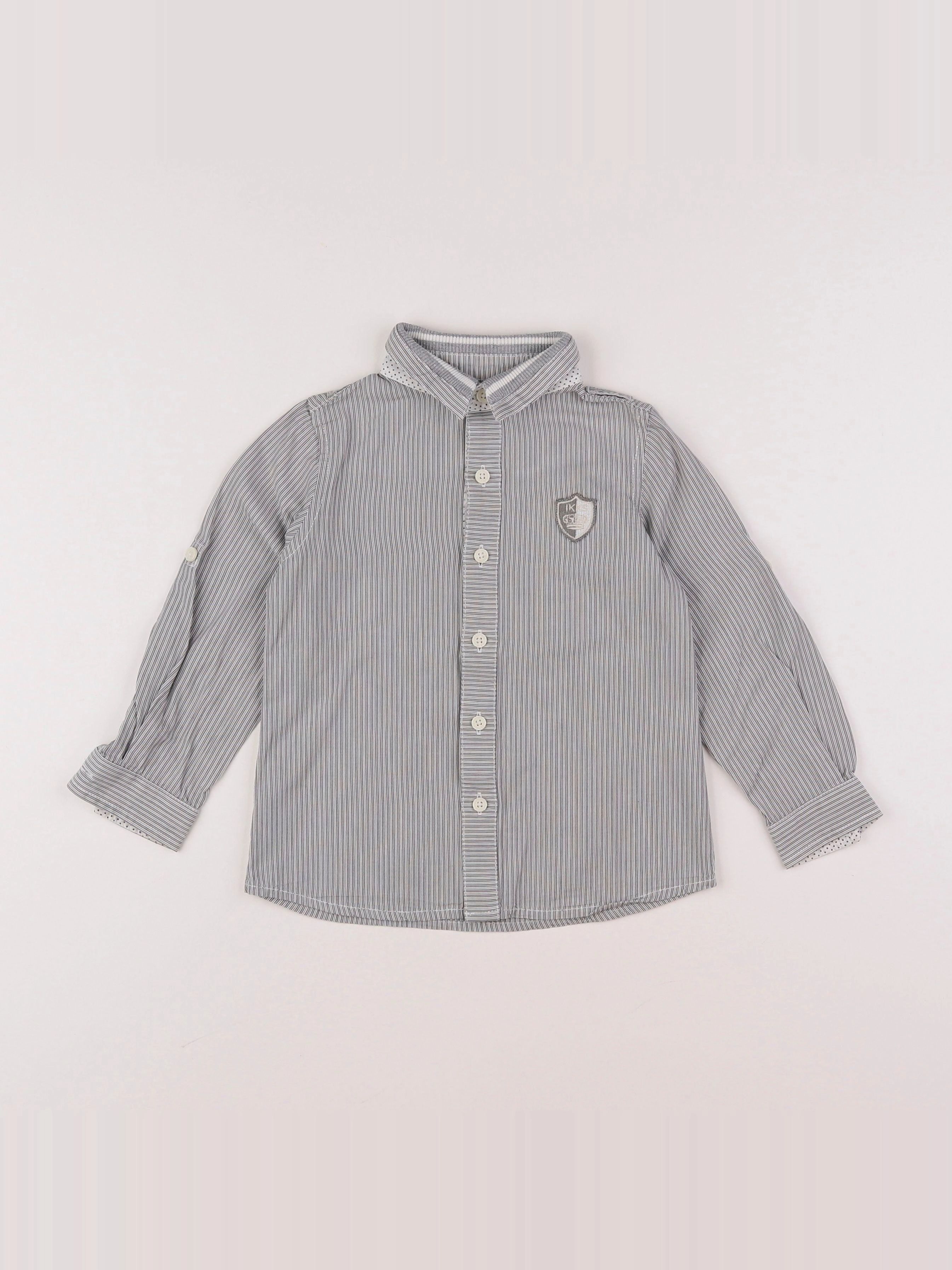 IKKS - chemise gris - 3 ans