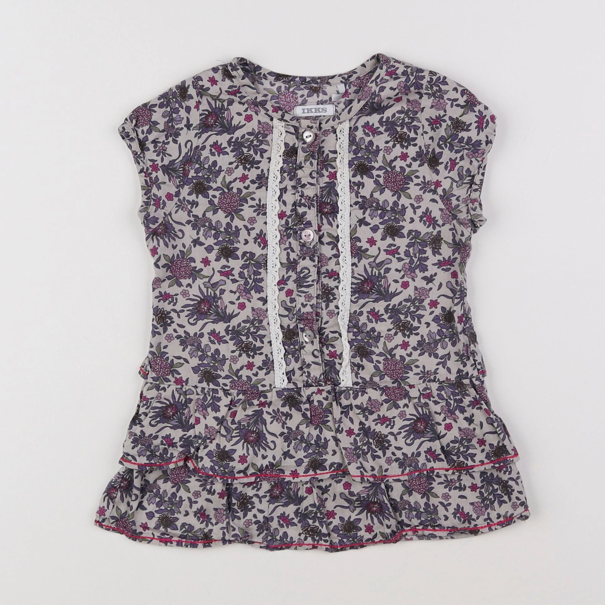 IKKS - robe gris - 12 mois