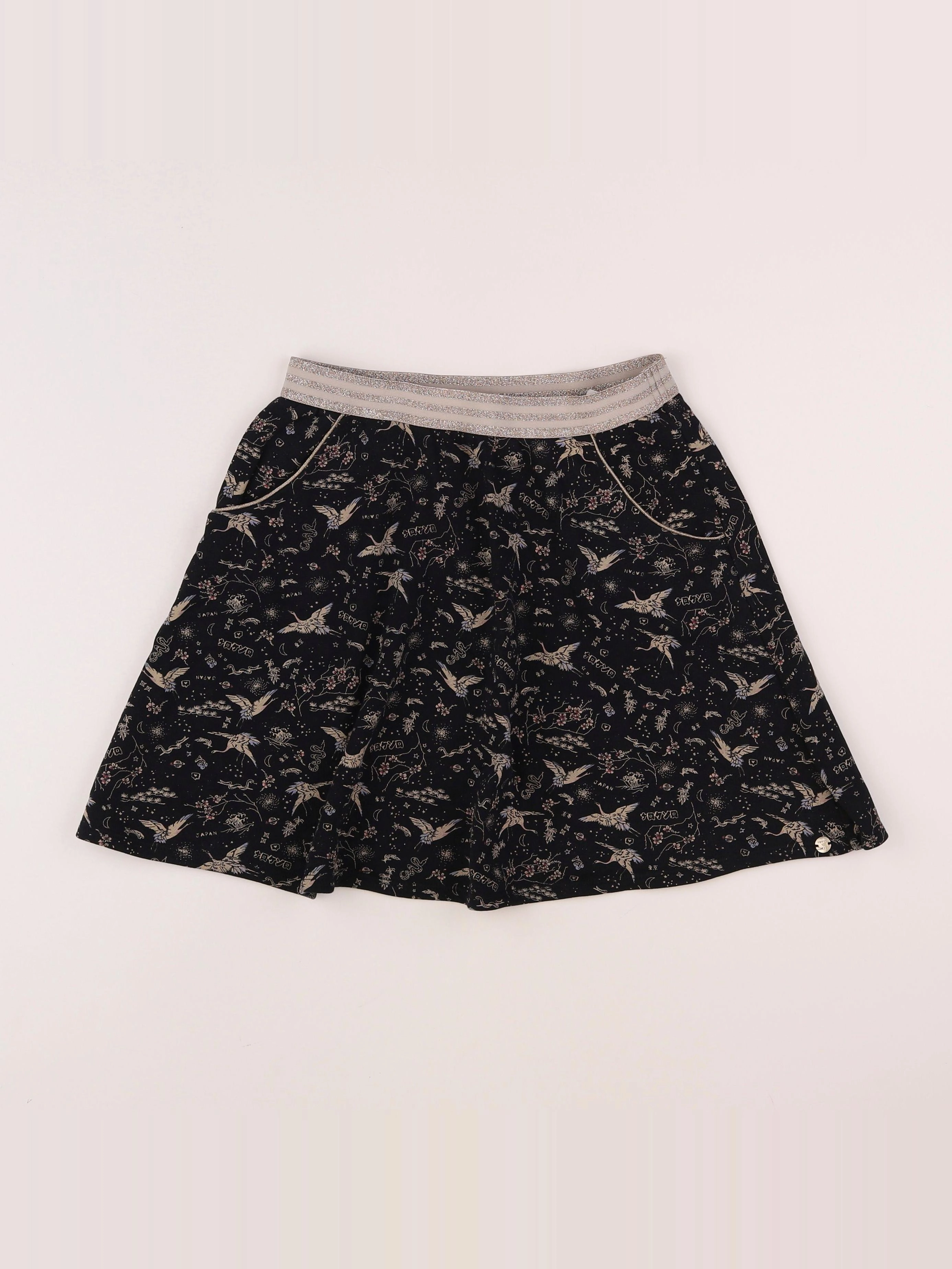 IKKS - jupe noir - 12 ans