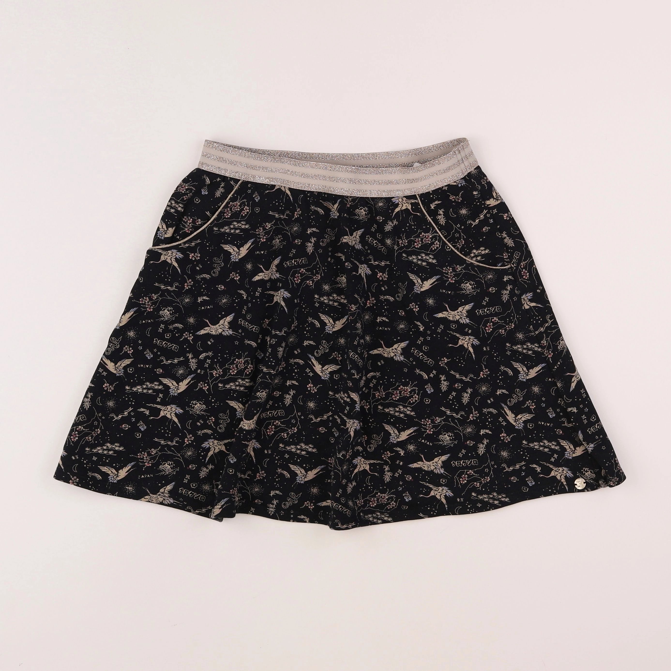 IKKS - jupe noir - 12 ans