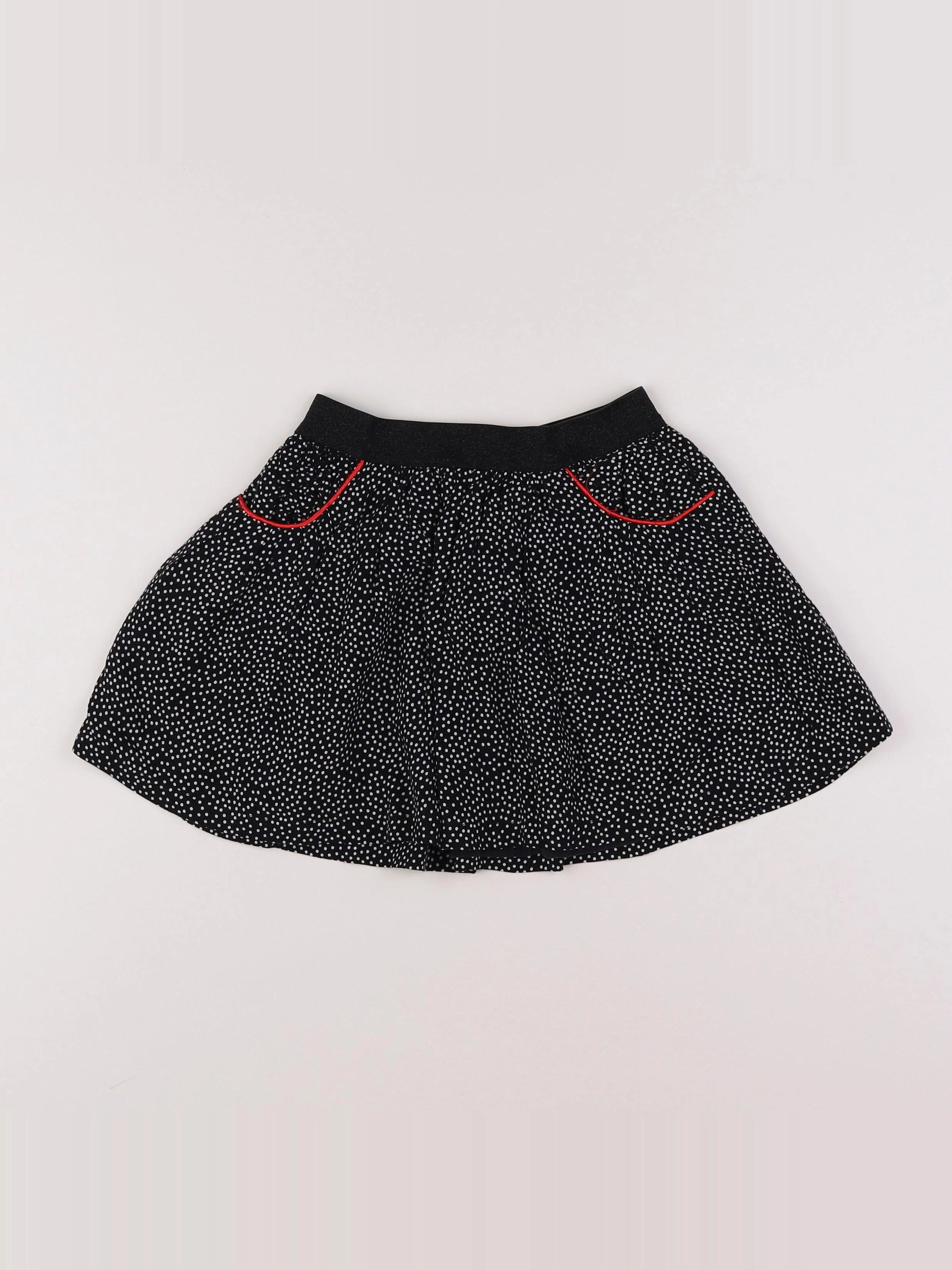 IKKS - jupe noir - 6 ans