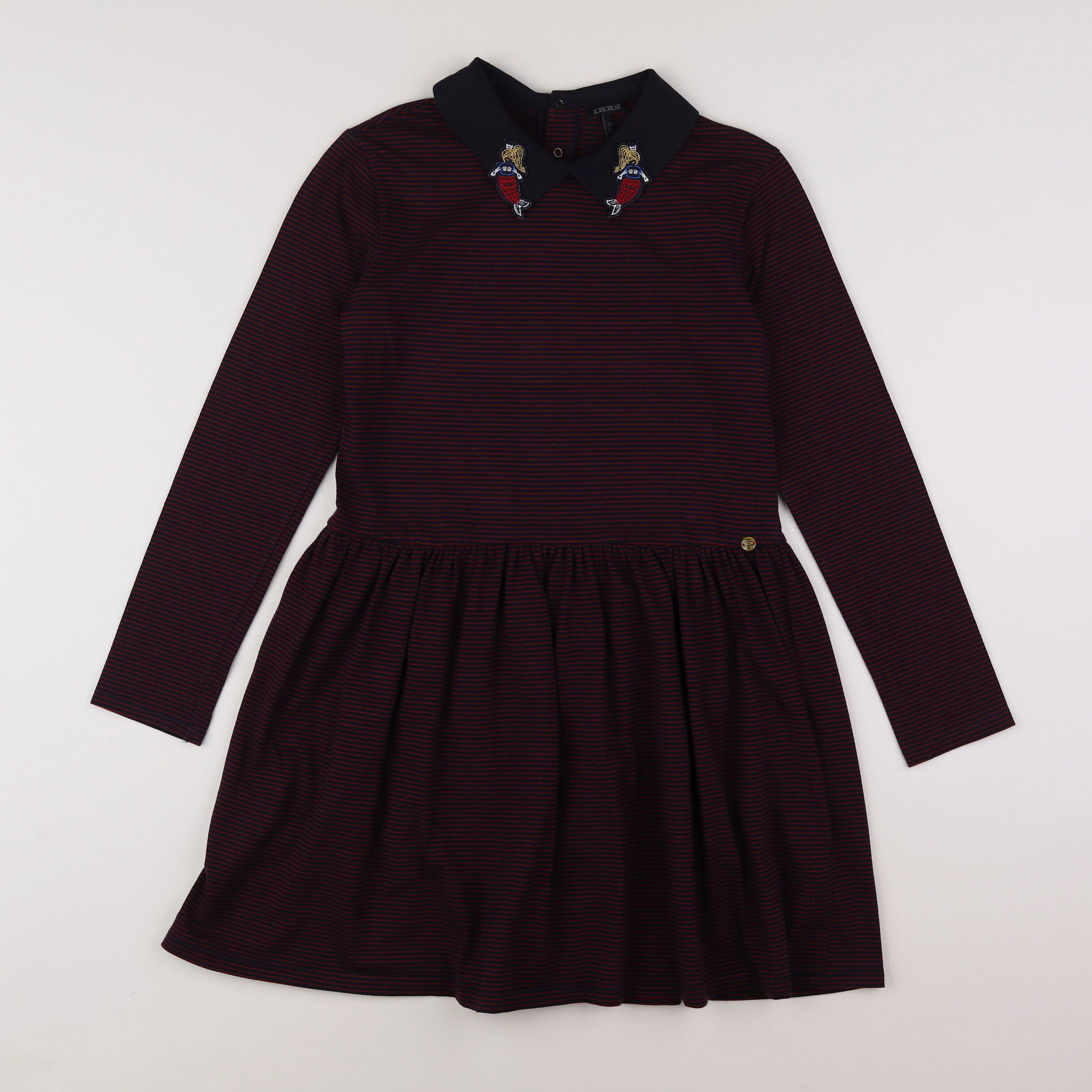 IKKS - robe bleu, rouge - 12 ans