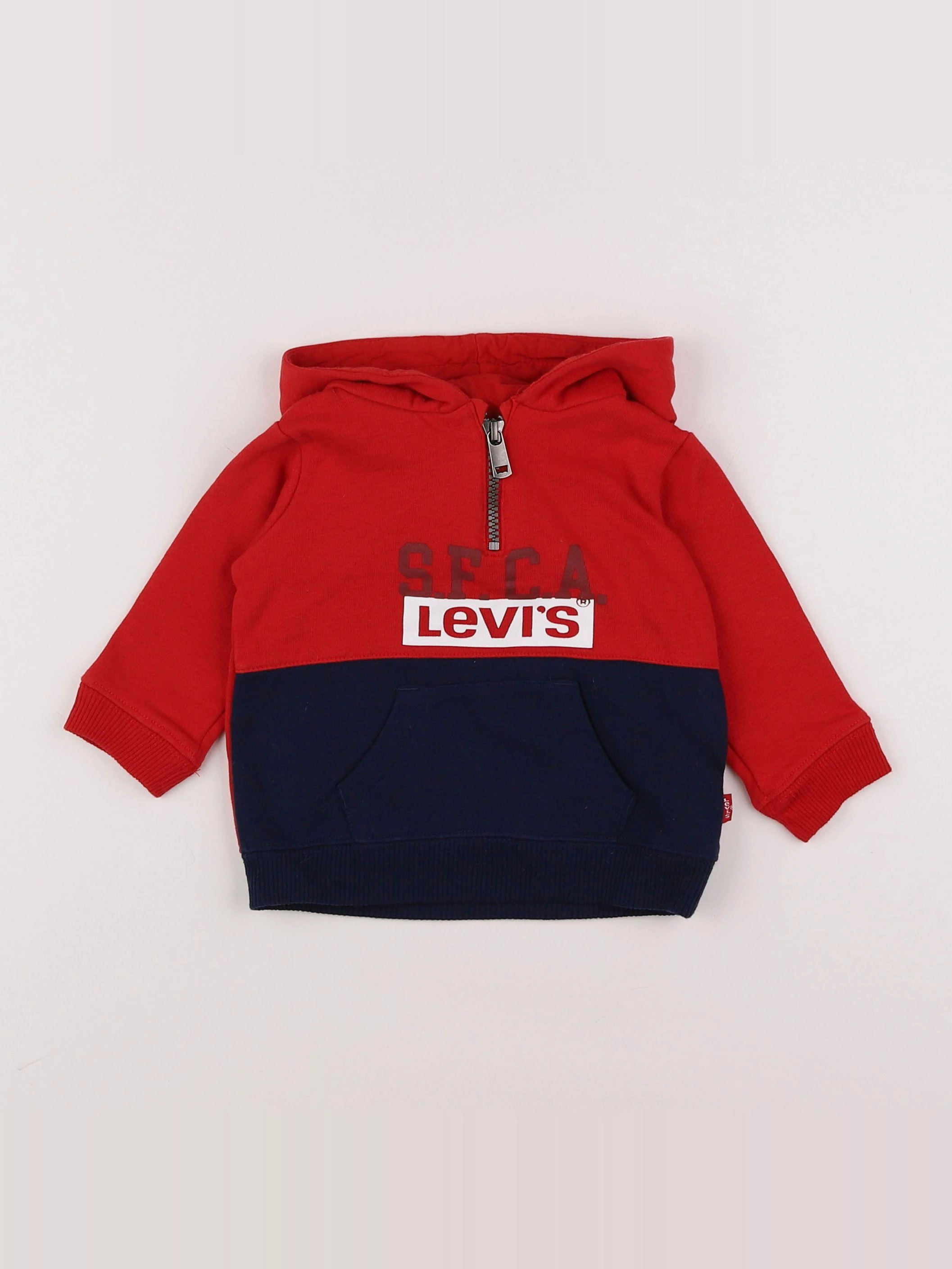 Levi's - sweat rouge - 6 mois