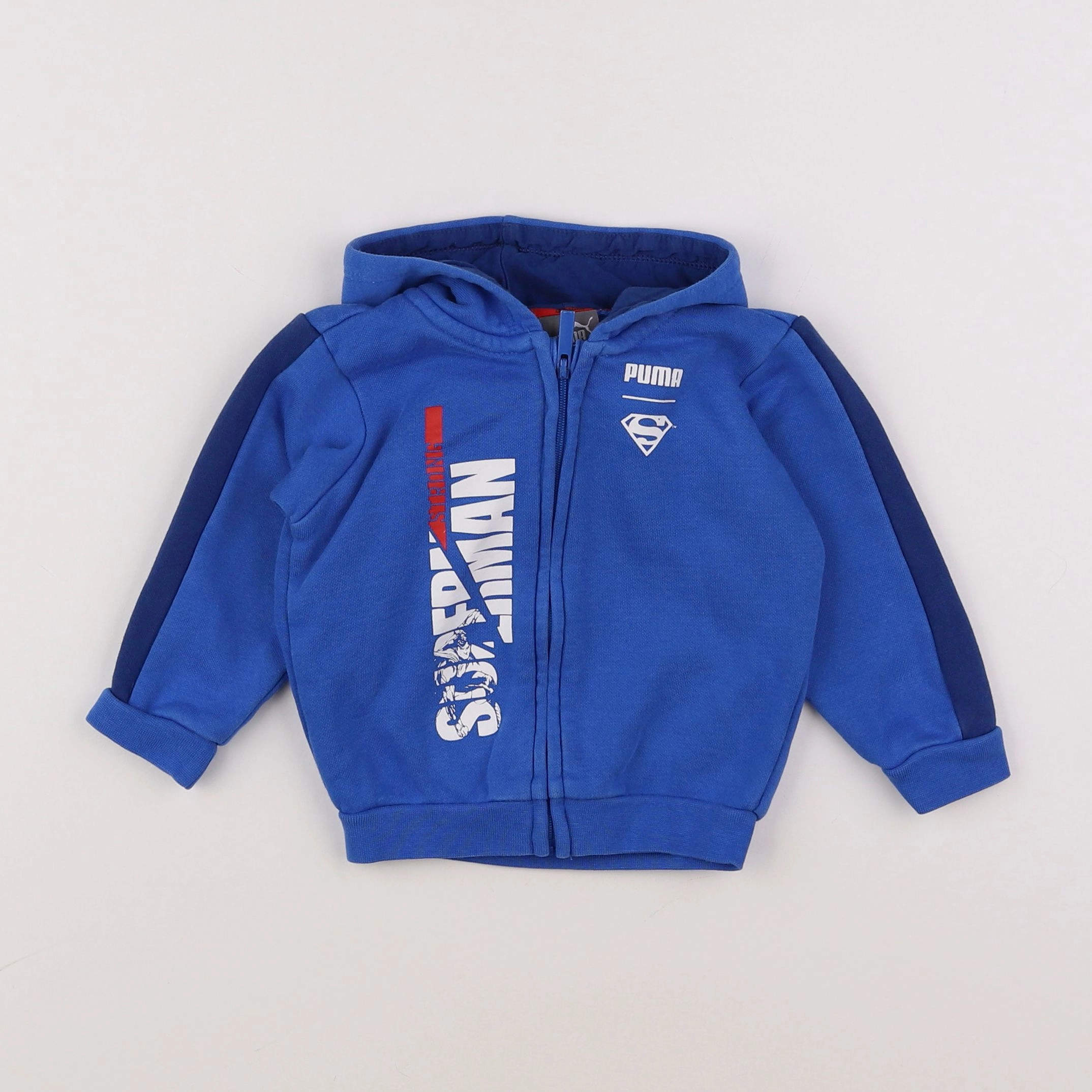 Puma - sweat bleu - 3/6 mois