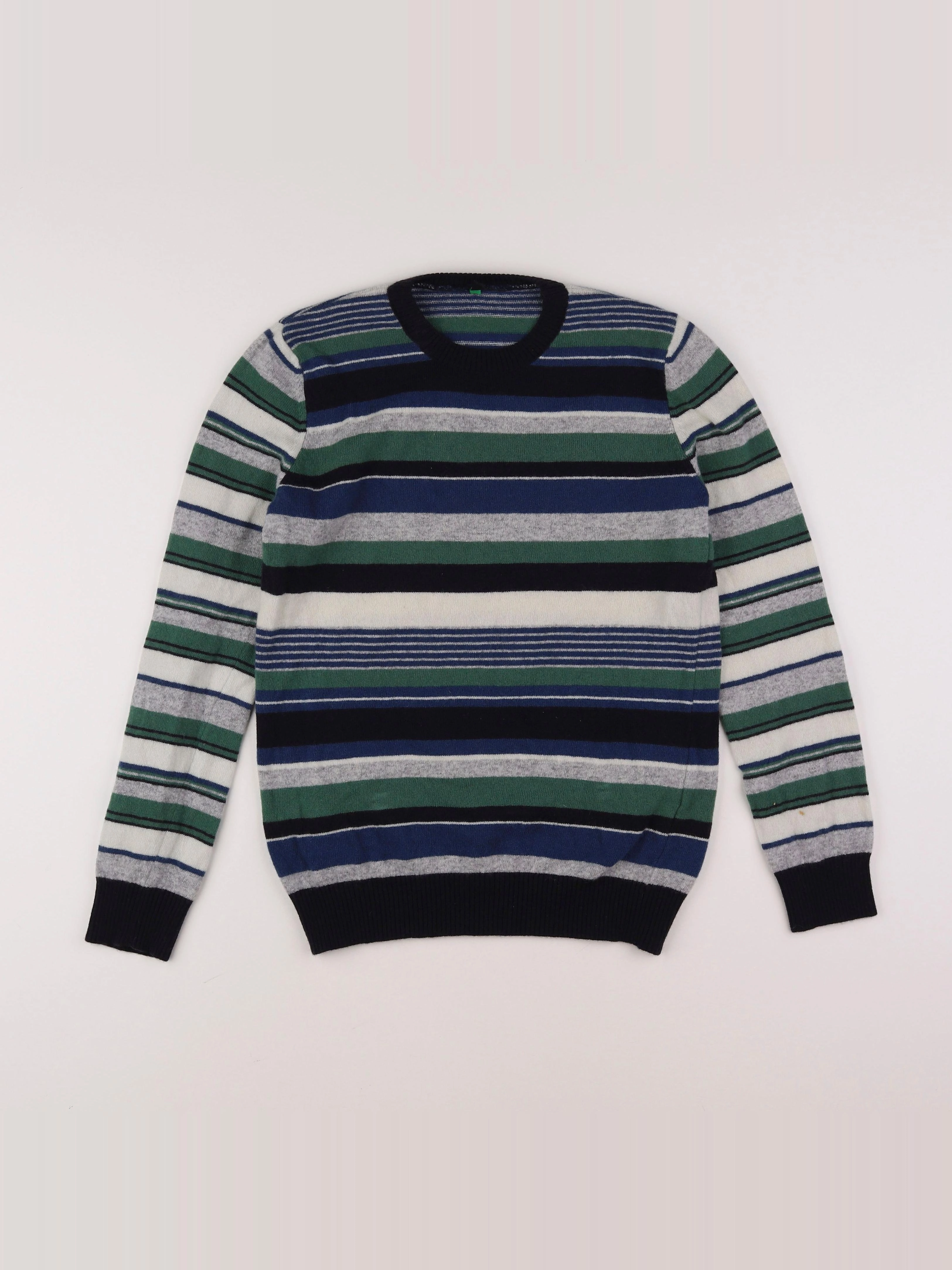 Benetton - pull multicolore - 10/11 ans