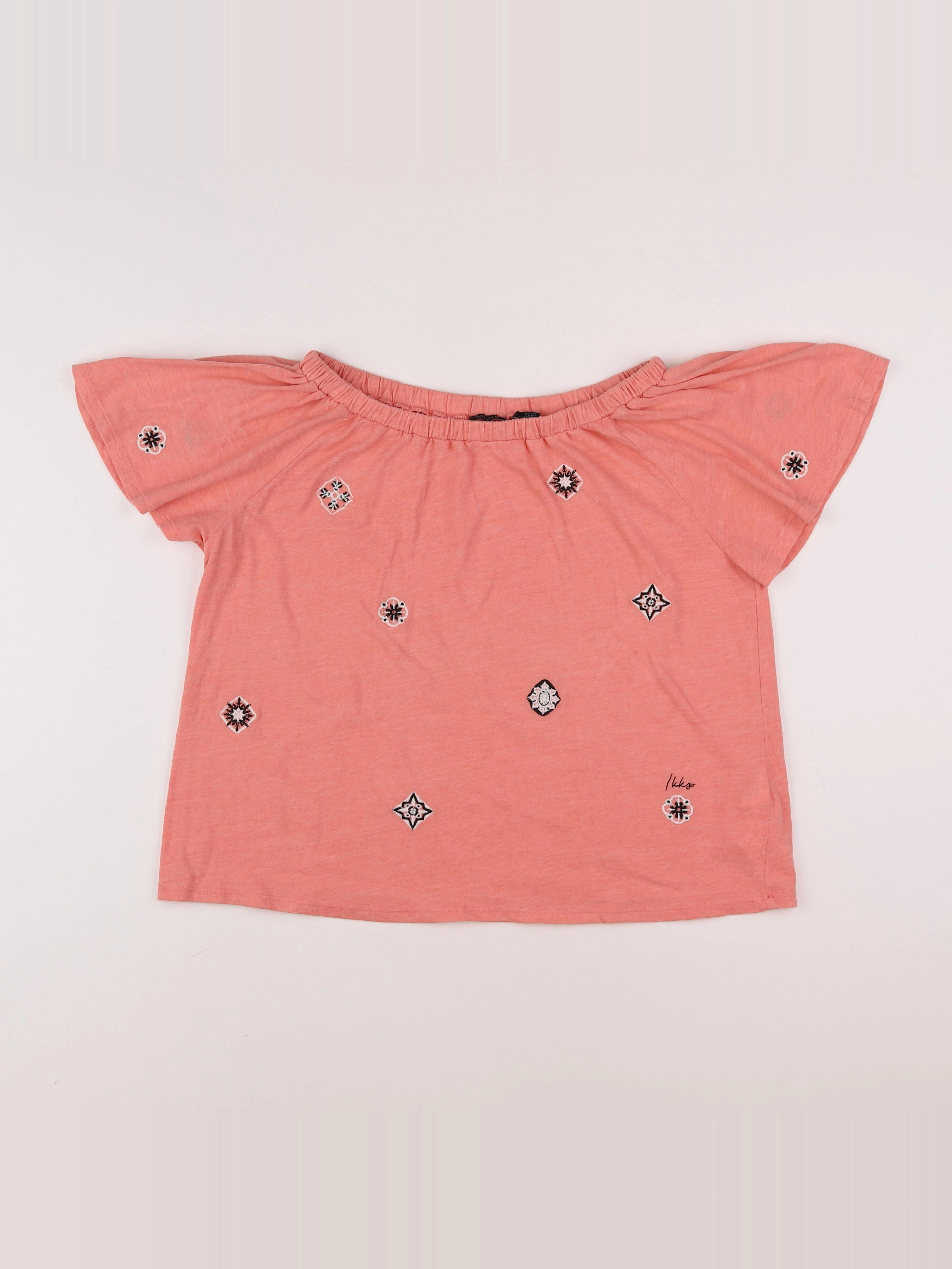IKKS - tee-shirt rose - 12 ans