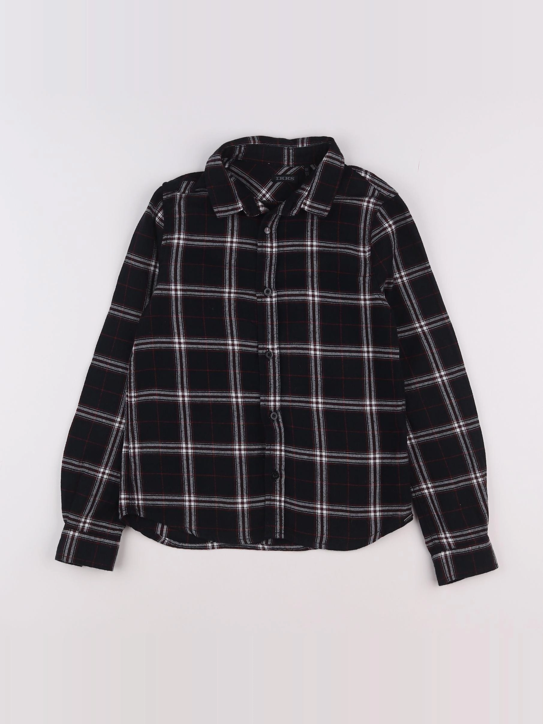 IKKS - chemise noir - 8 ans