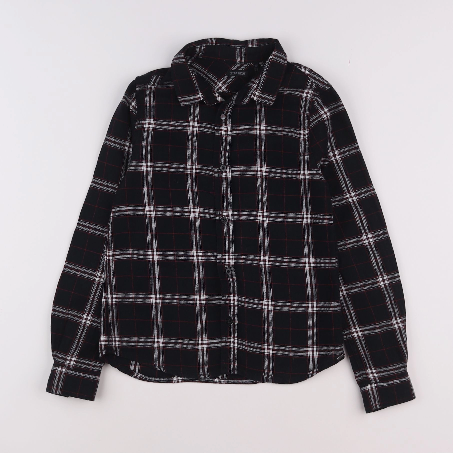 IKKS - chemise noir - 8 ans