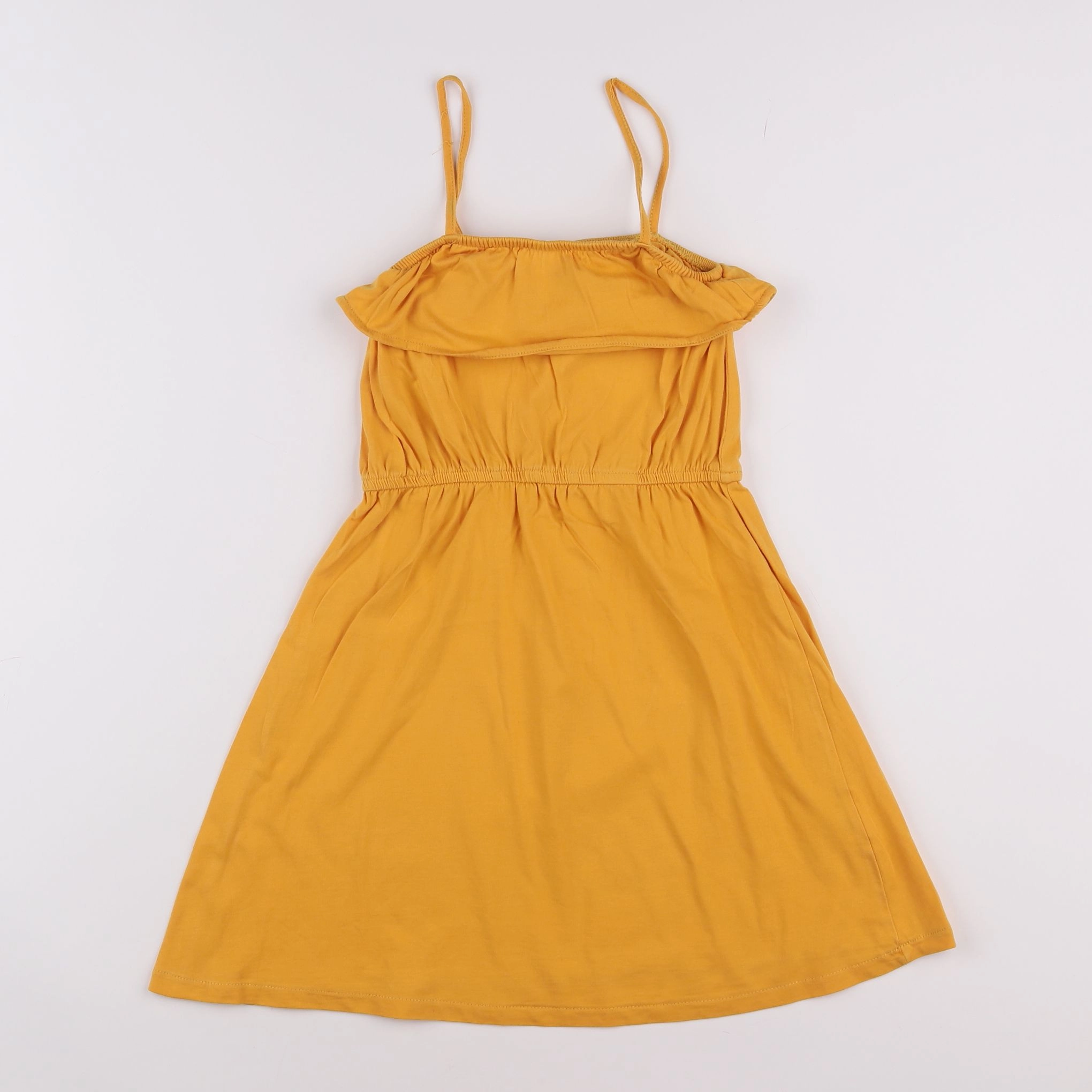 Monoprix - robe jaune - 8 ans