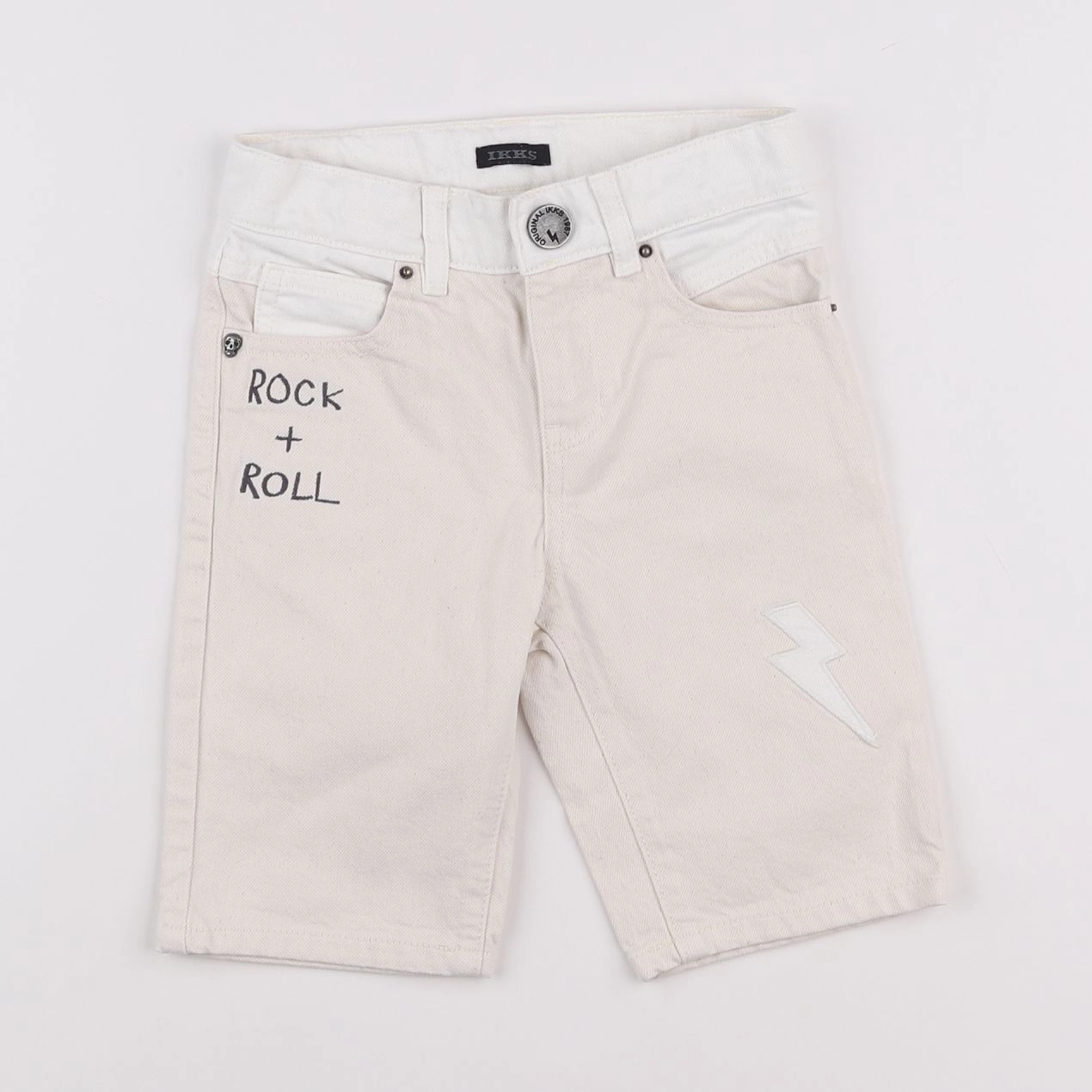 IKKS - short beige - 6 ans