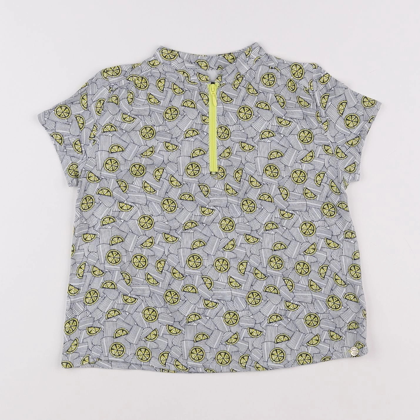 IKKS - blouse bleu, jaune - 6 ans