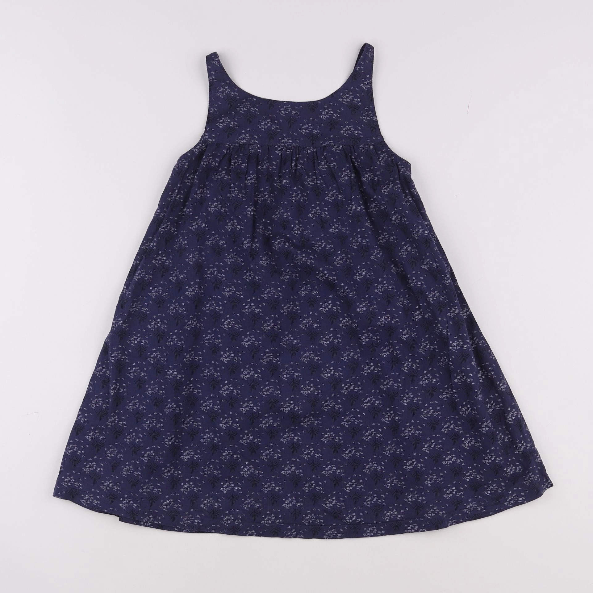 Monoprix - robe bleu - 6 ans