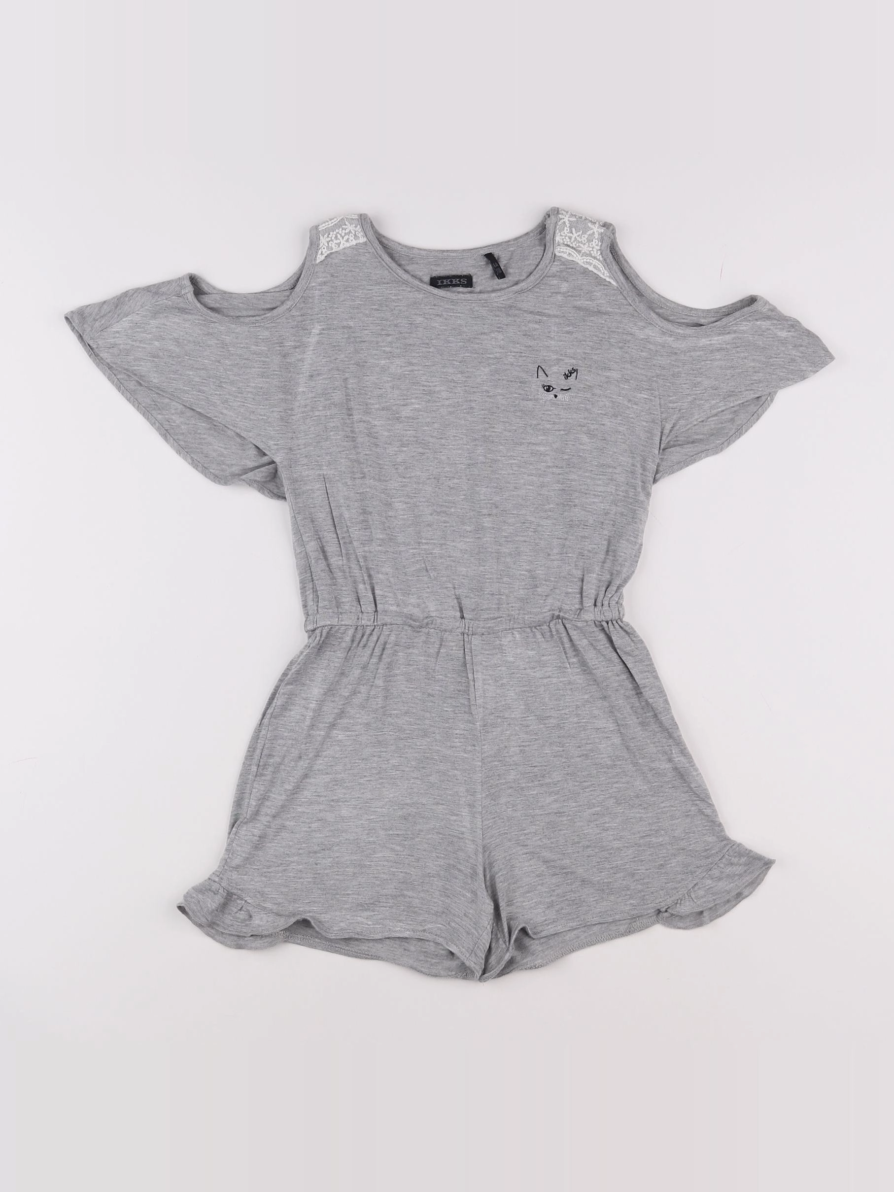 IKKS - combinaison gris - 6 ans