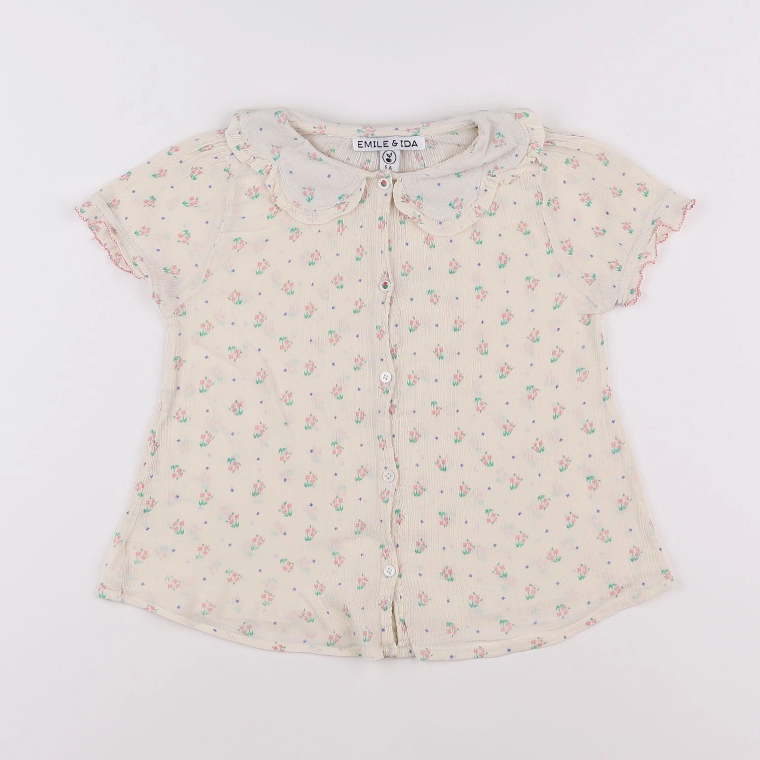 Emile et Ida - blouse beige - 6 ans