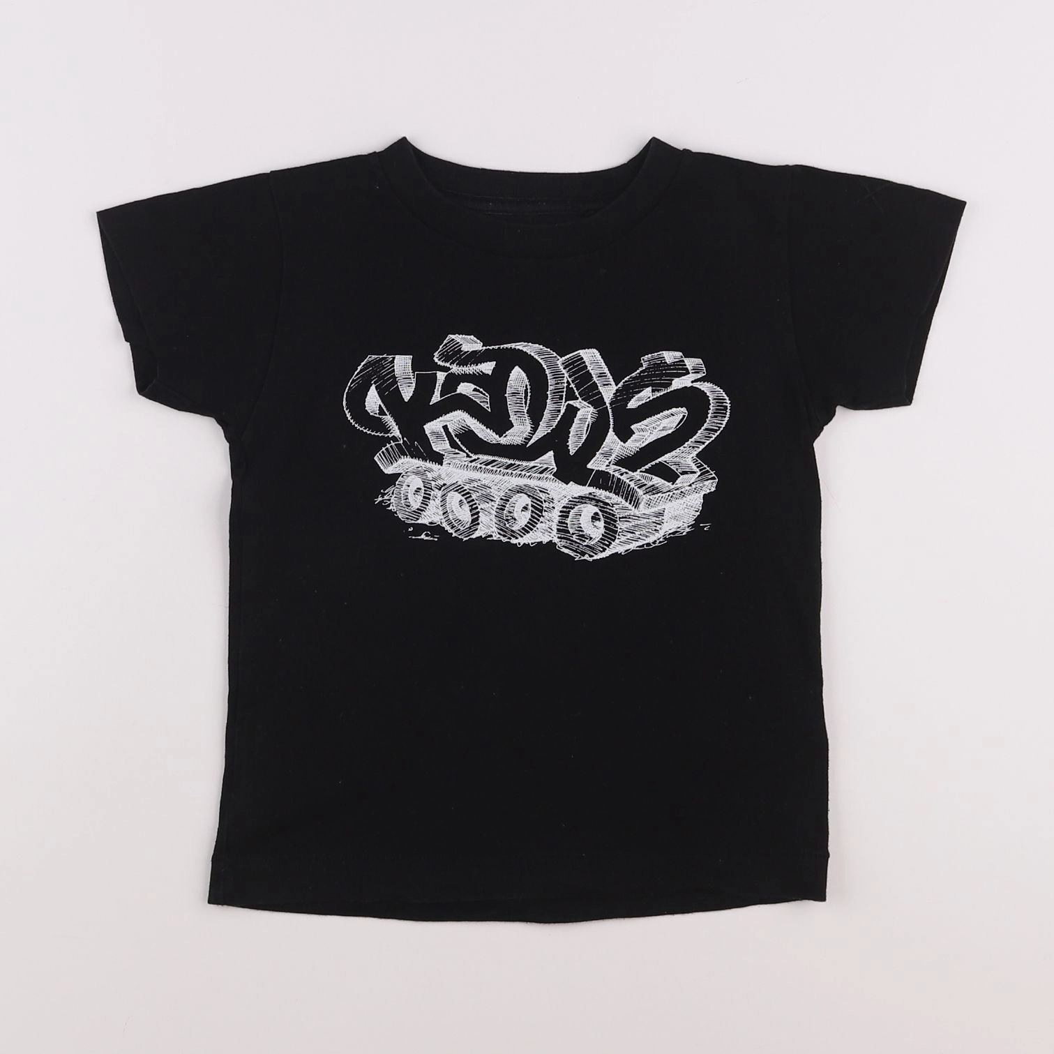 Uniqlo - tee-shirt noir - 3 ans