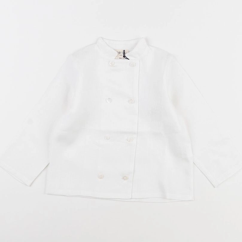 Marsou - chemise " KOMBU "  blanc - 2 ans