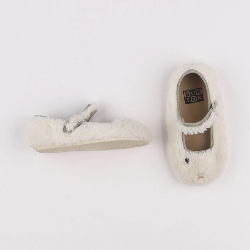 Bonton - chaussons blanc - pointure 23