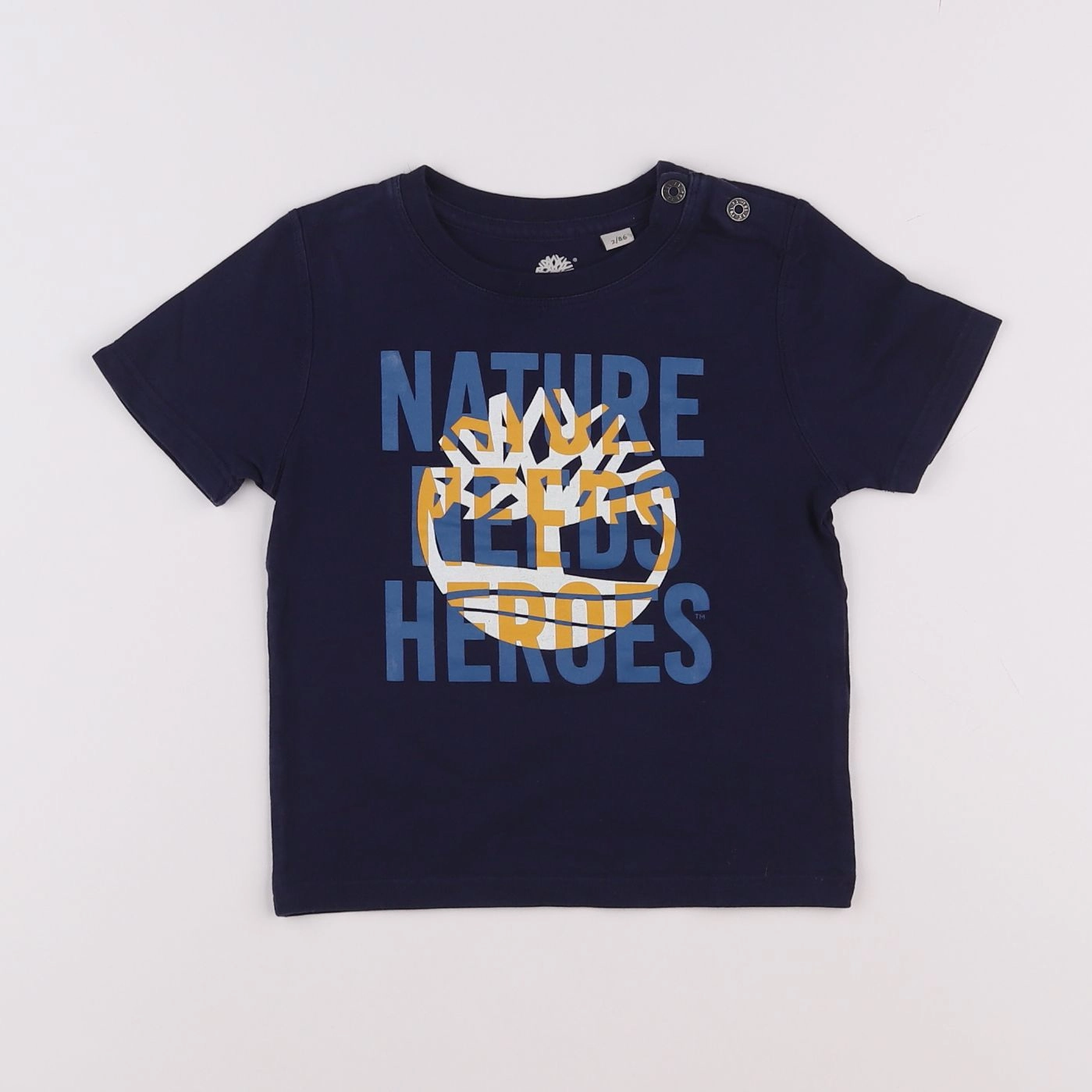 Timberland - tee-shirt bleu - 2 ans