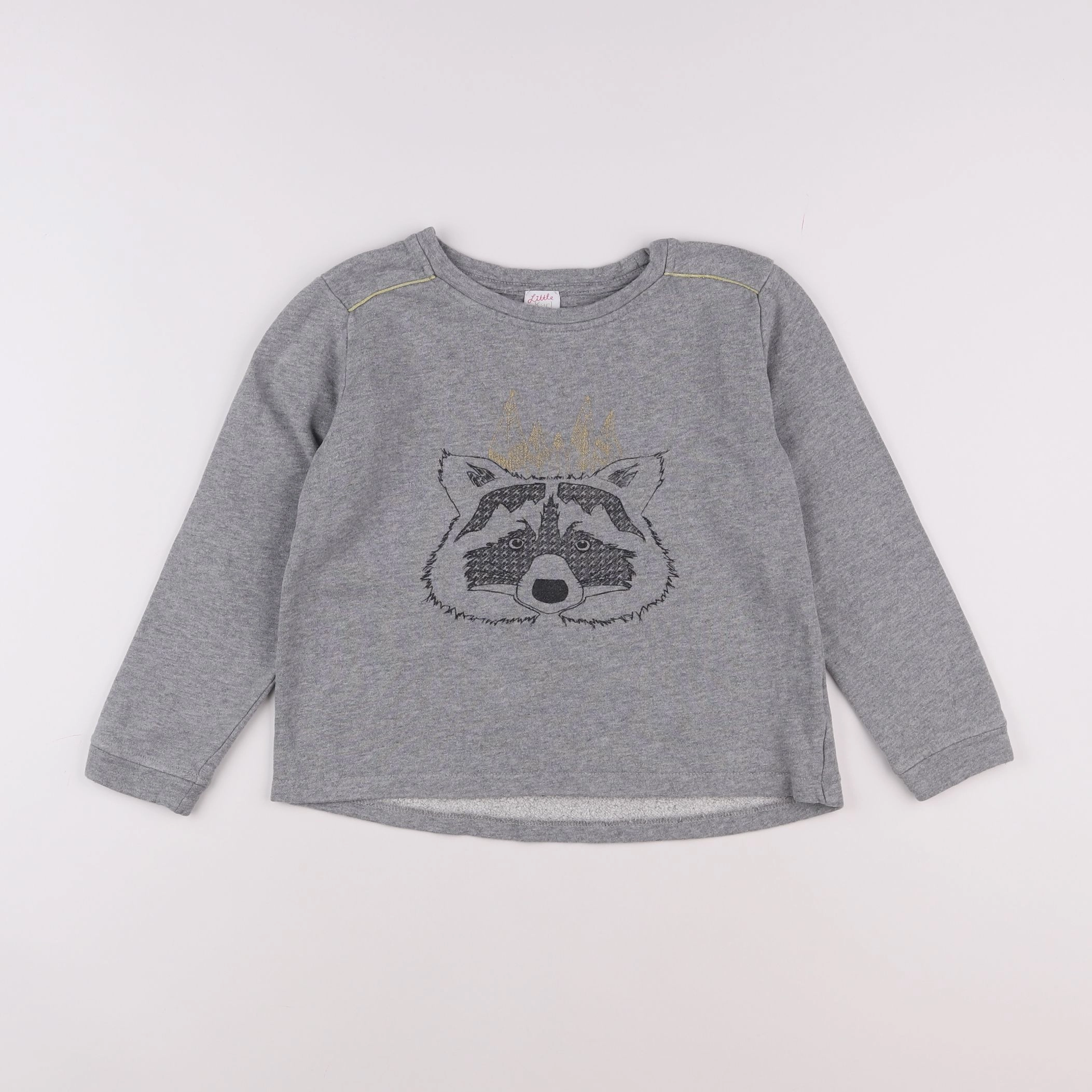 Little Karl Marc John - sweat gris - 8 ans