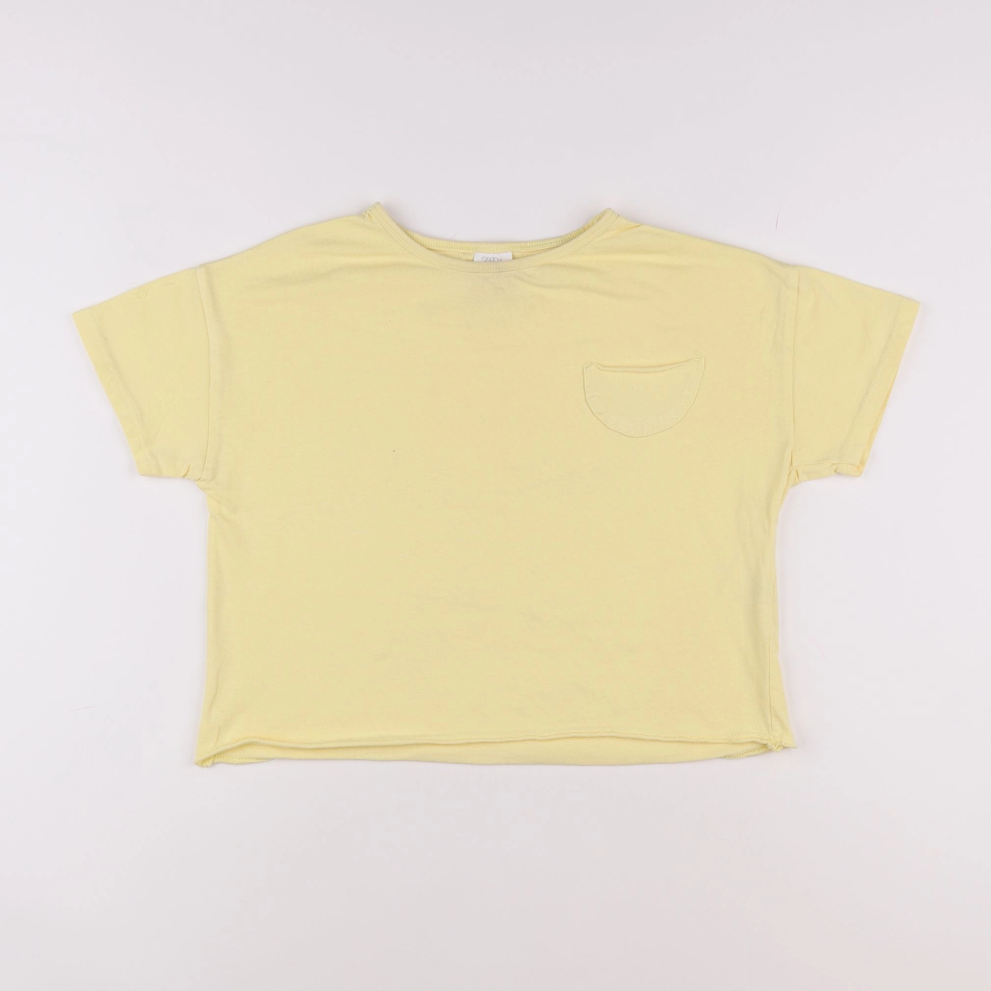 Zara - tee-shirt jaune - 9 ans