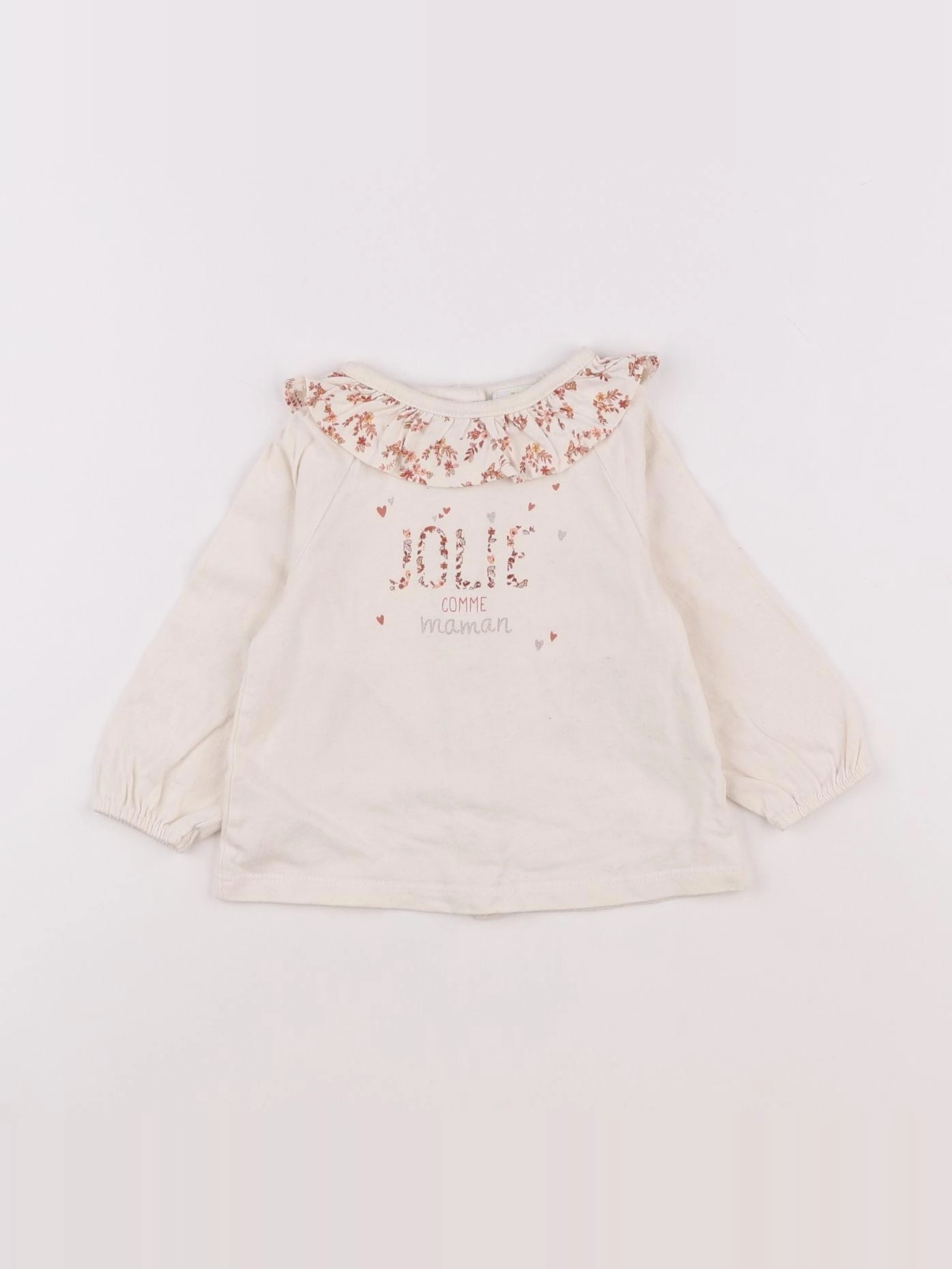 Tape à l'oeil - tee-shirt beige - 6 mois