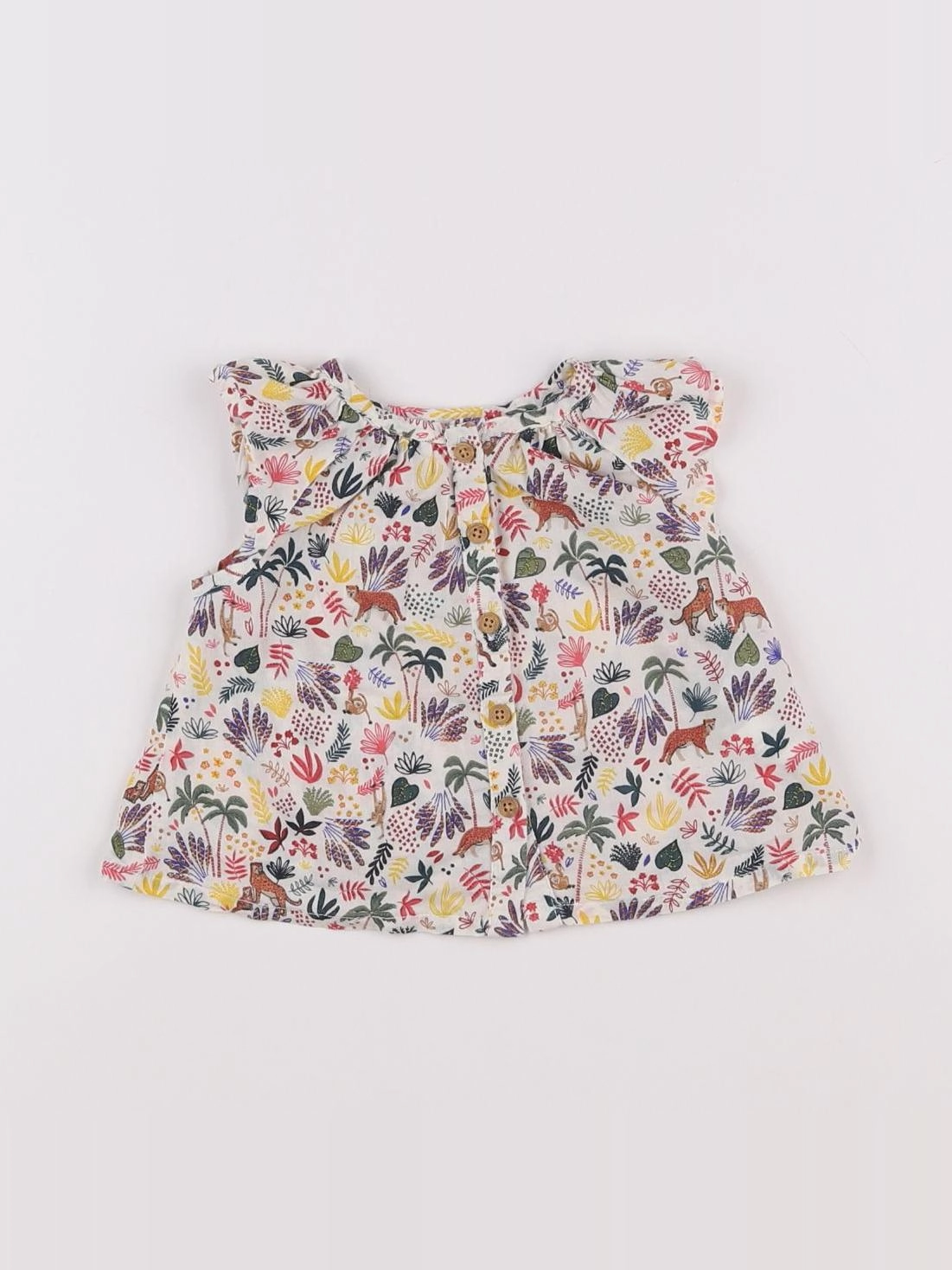 Tape à l'oeil - blouse multicolore - 3/6 mois