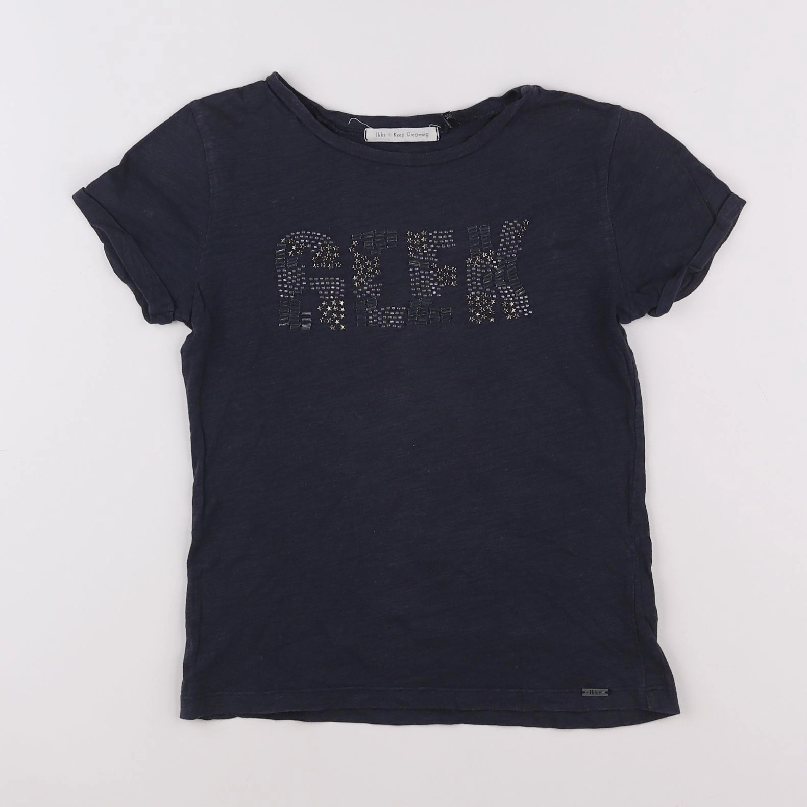IKKS - tee-shirt bleu - 10 ans