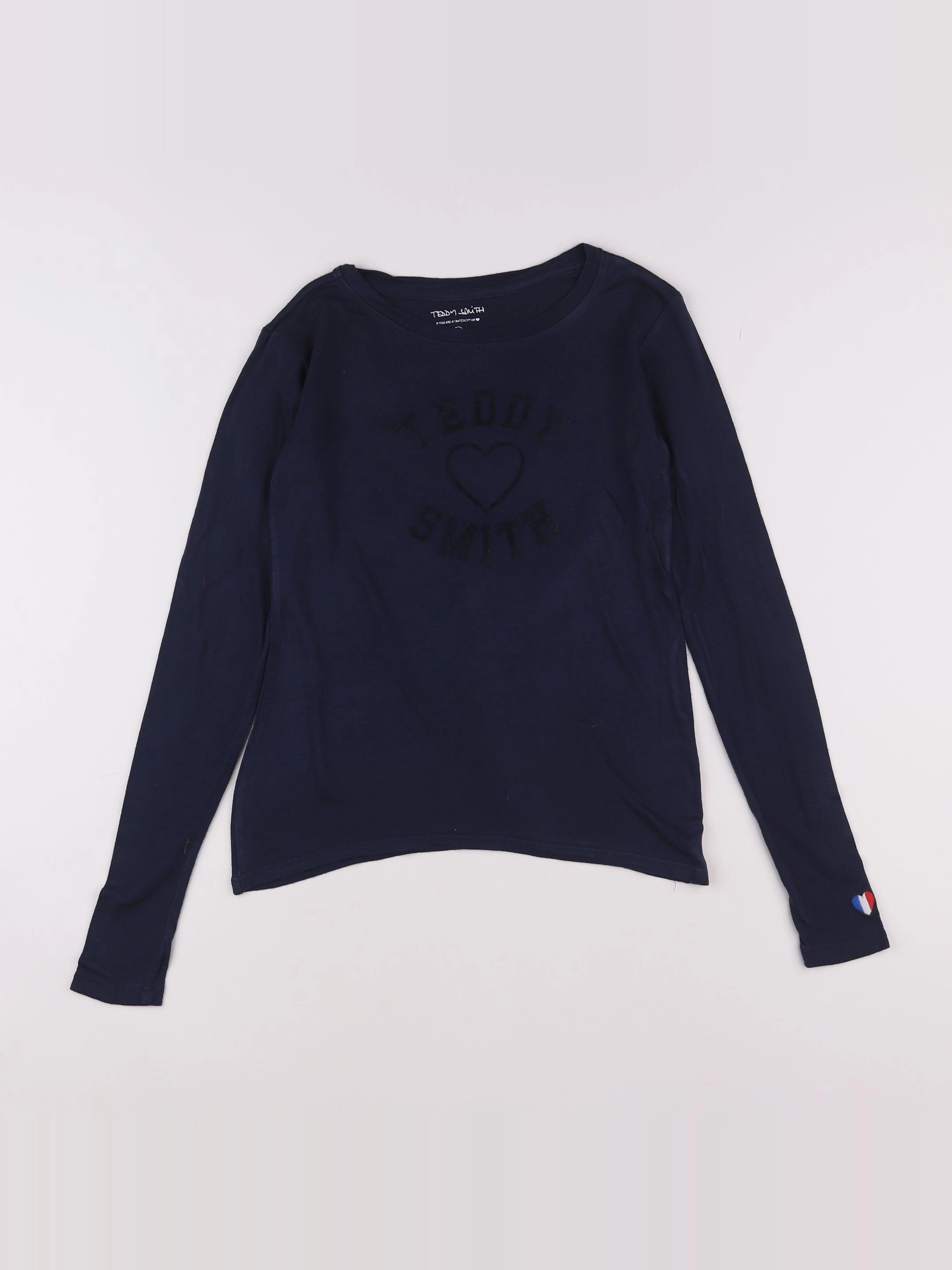 Teddy Smith - tee-shirt bleu - 14 ans