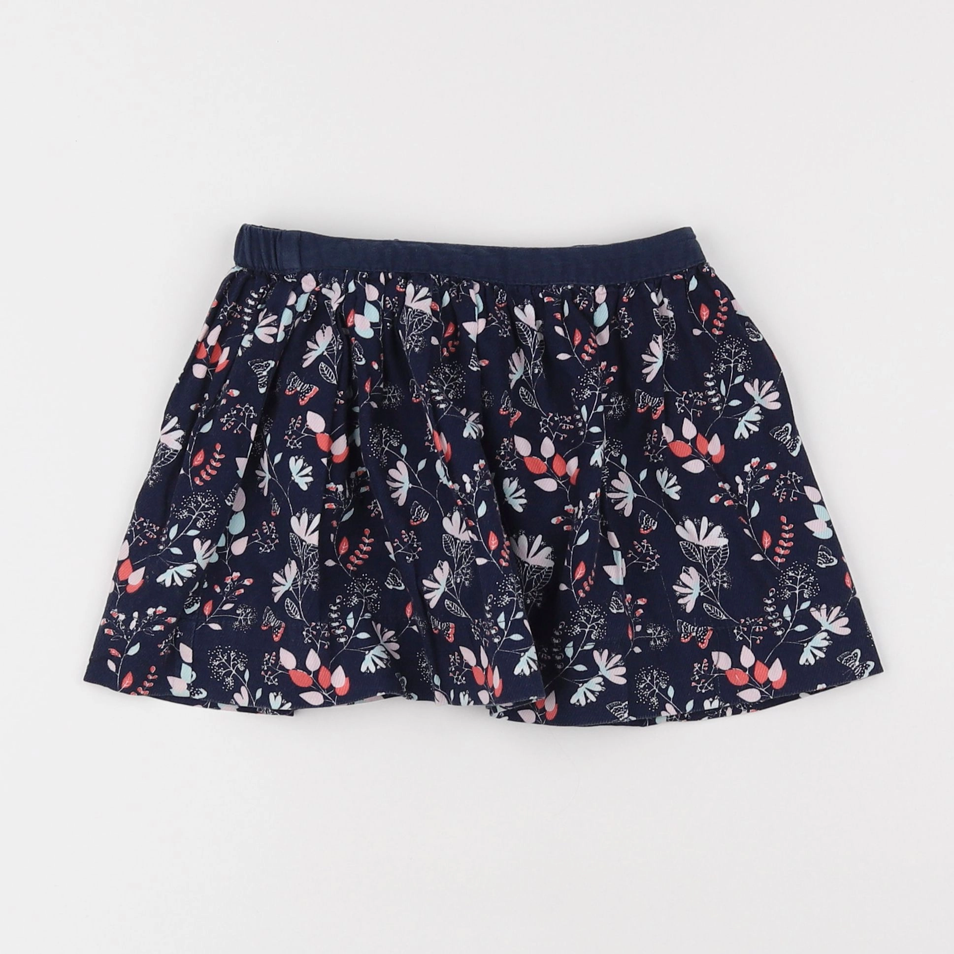 Vertbaudet - jupe réversible multicolore - 4 ans
