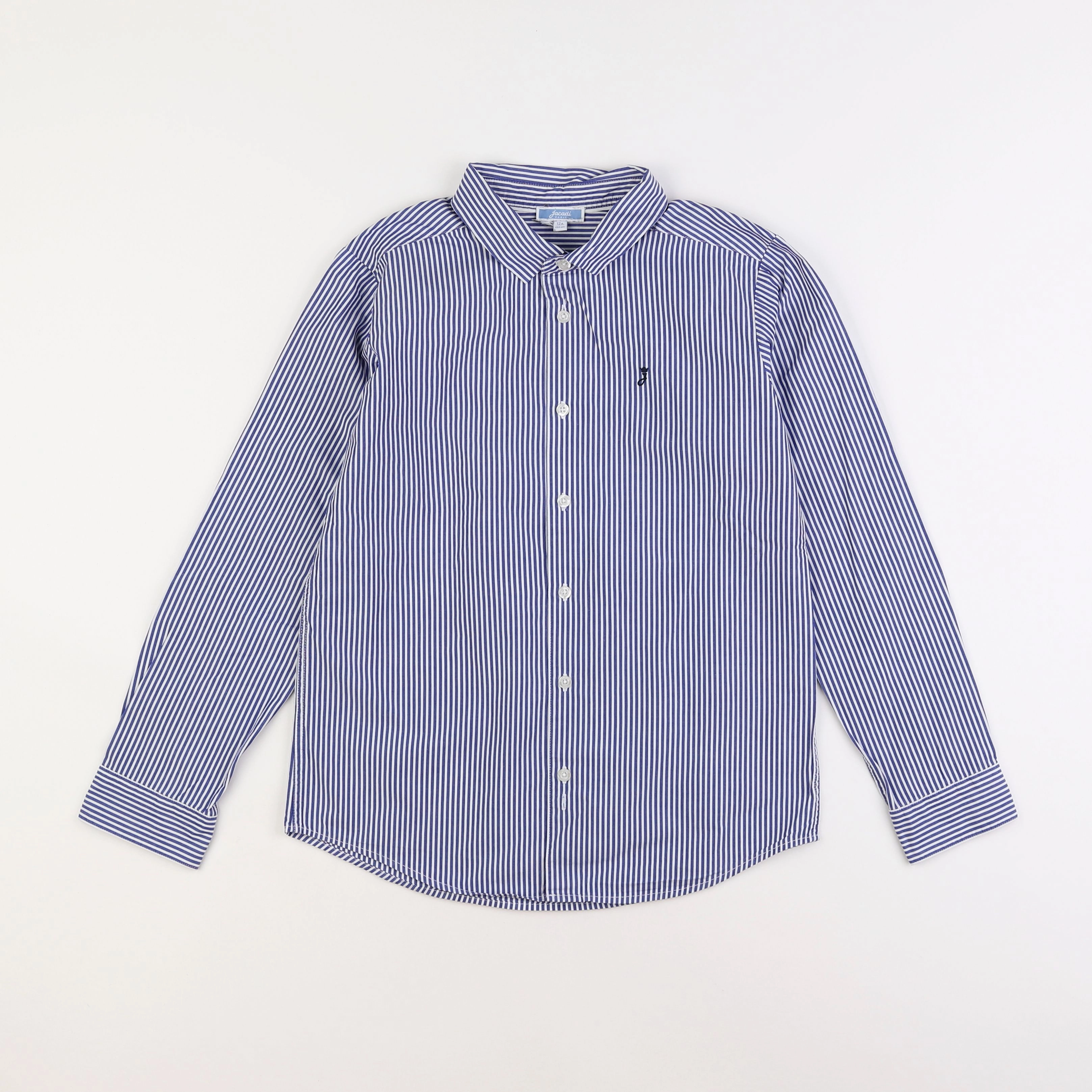 Jacadi - chemise blanc, bleu - 12 ans