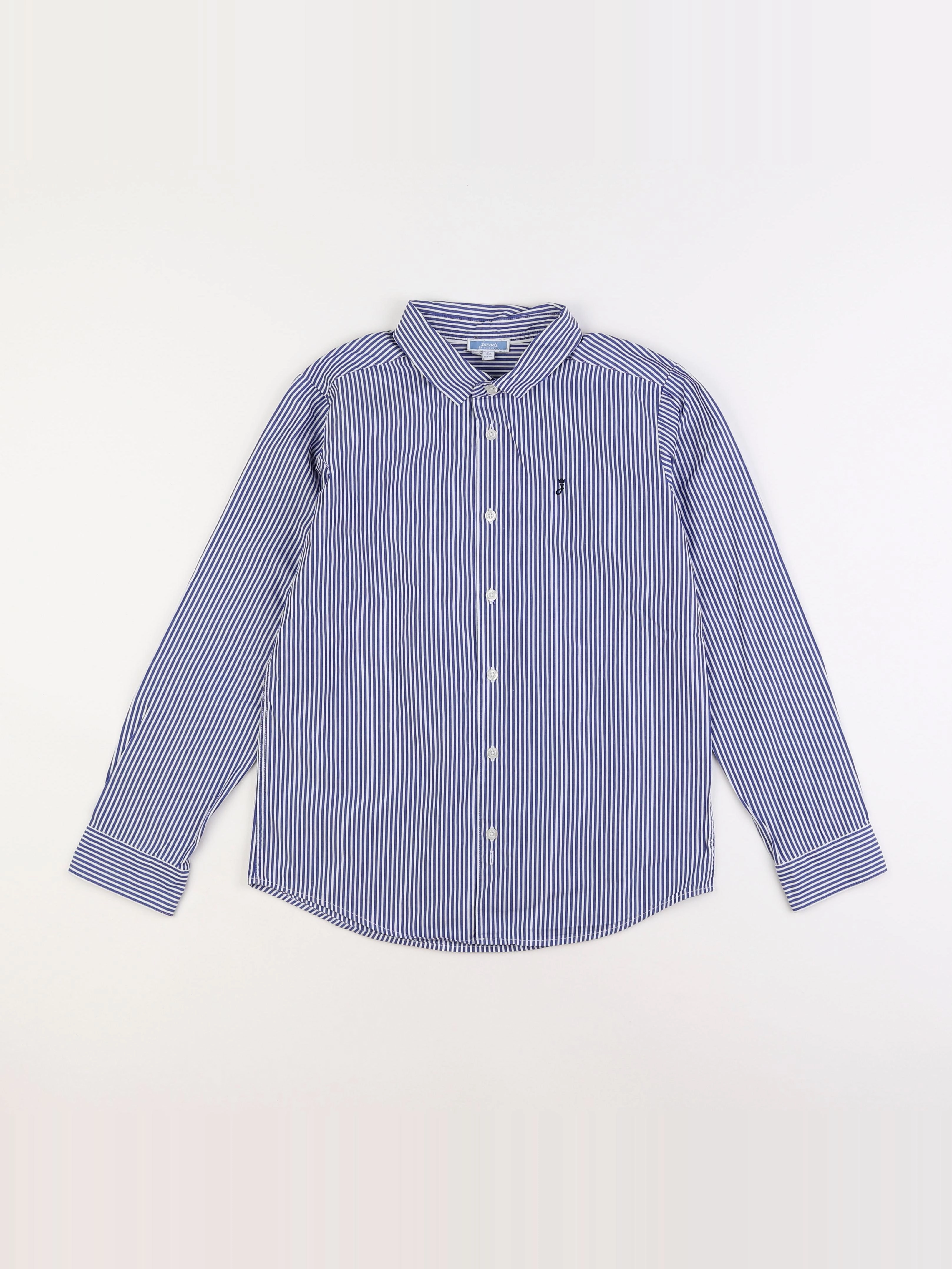 Jacadi - chemise blanc, bleu - 12 ans