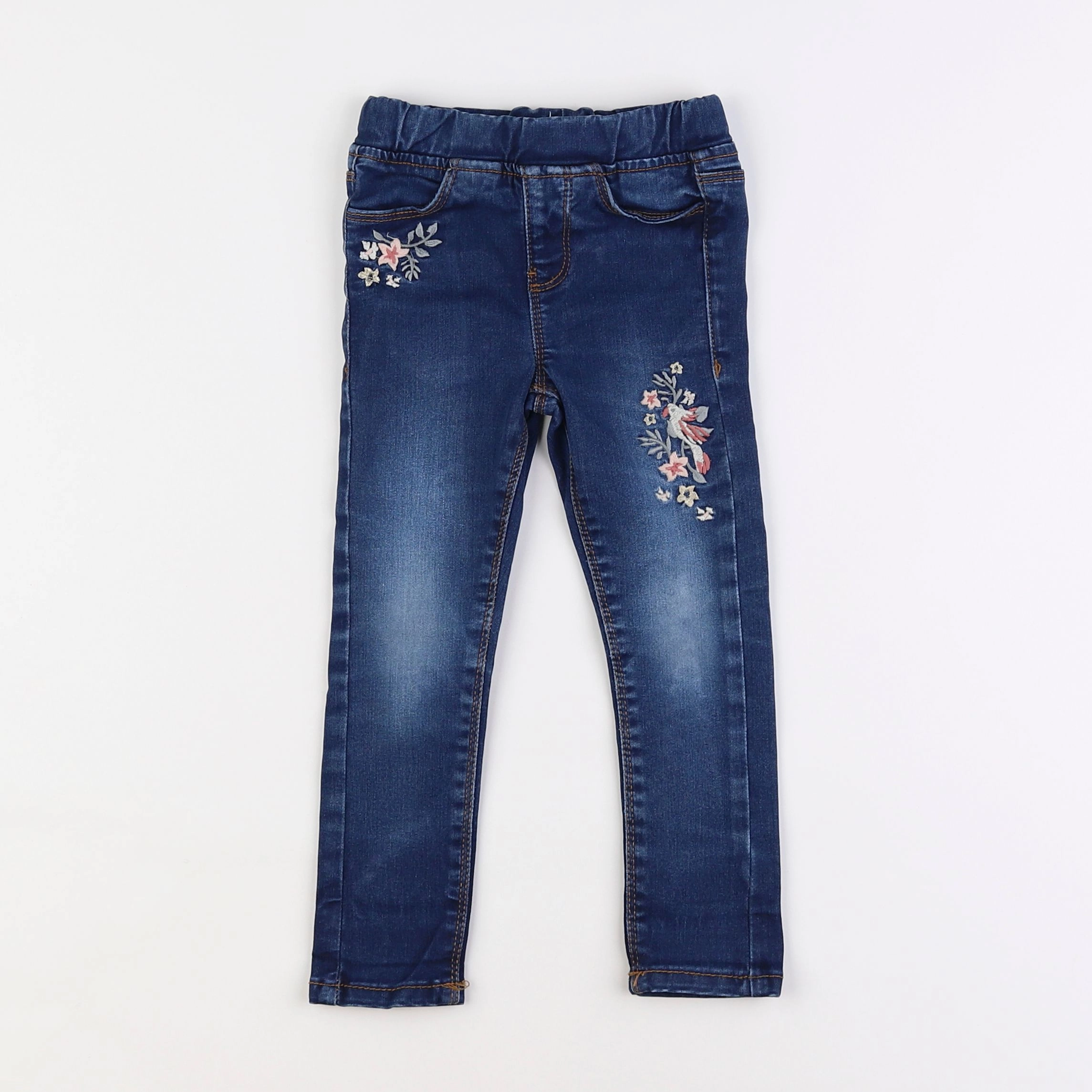 Vertbaudet - jegging bleu - 3 ans