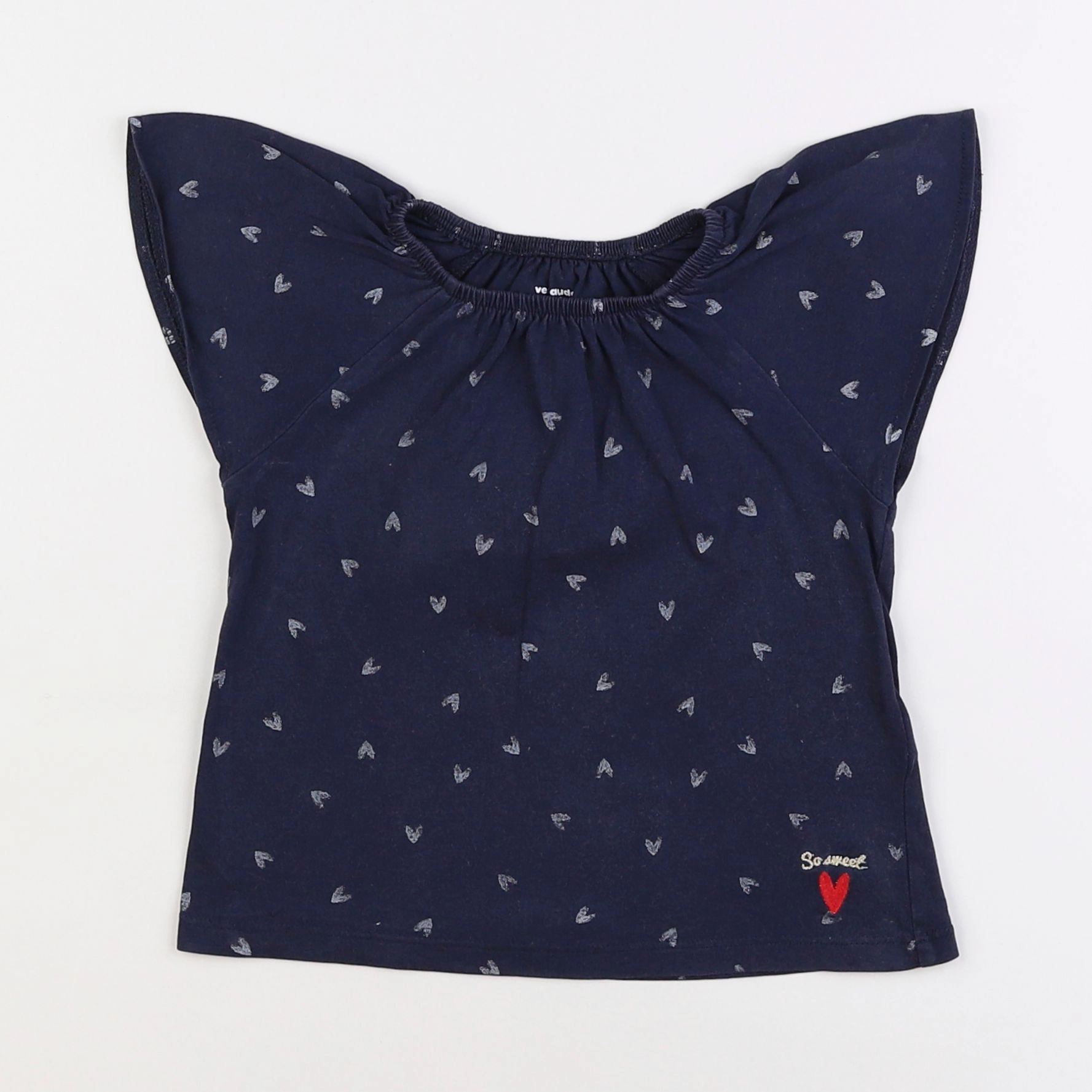 Vertbaudet - tee-shirt bleu - 3 ans