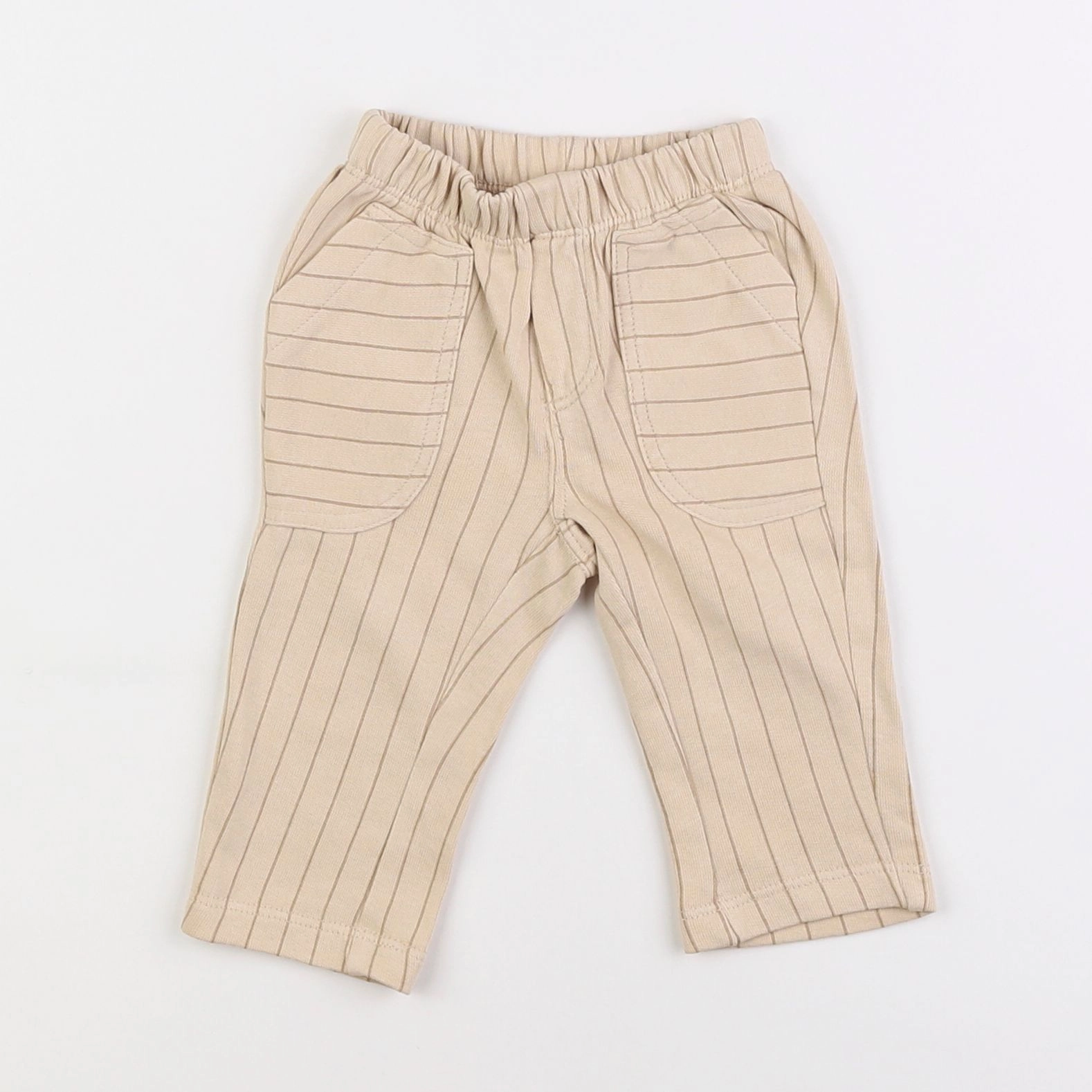 Vertbaudet - pantalon jaune - 3 mois