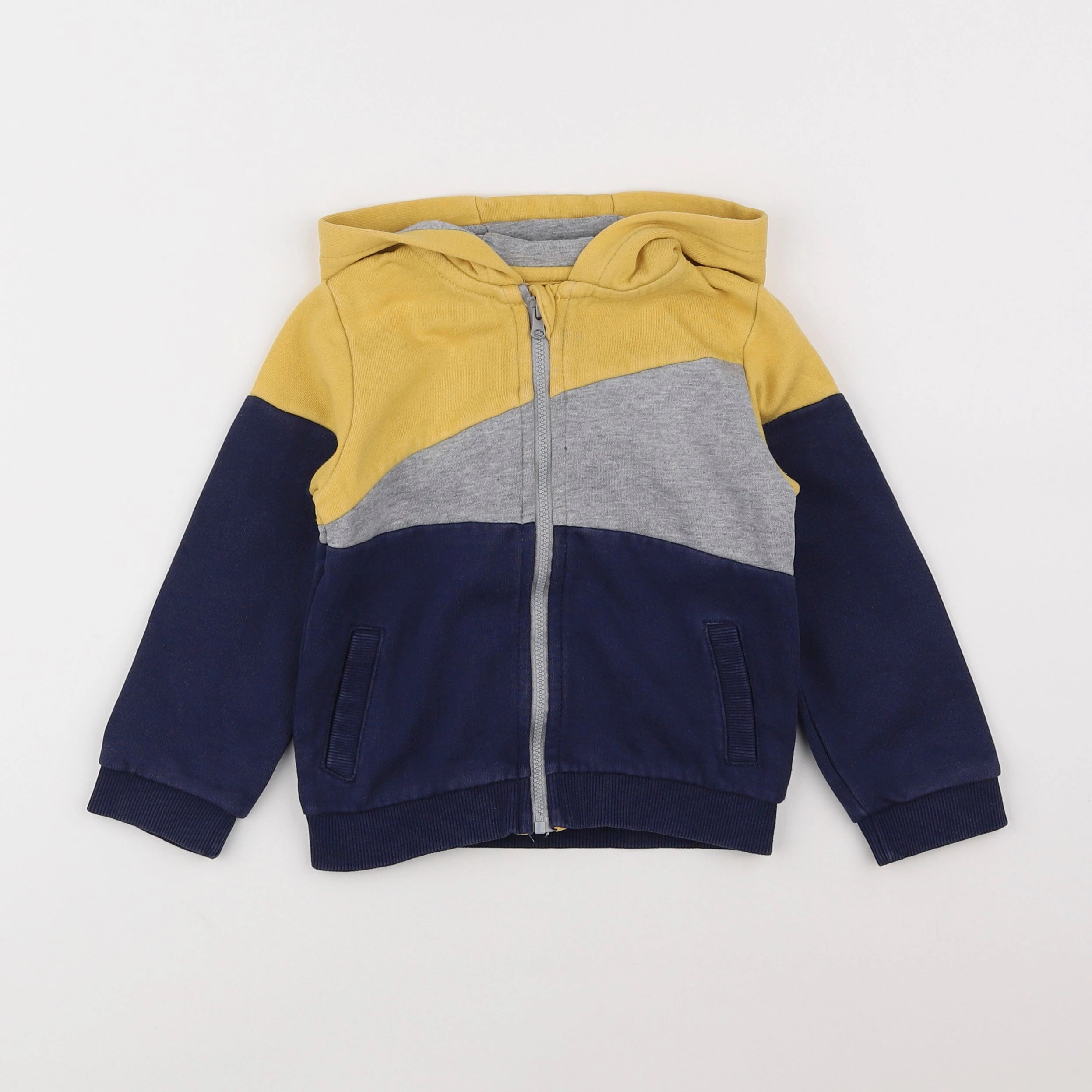 Vertbaudet - sweat multicolore - 3 ans