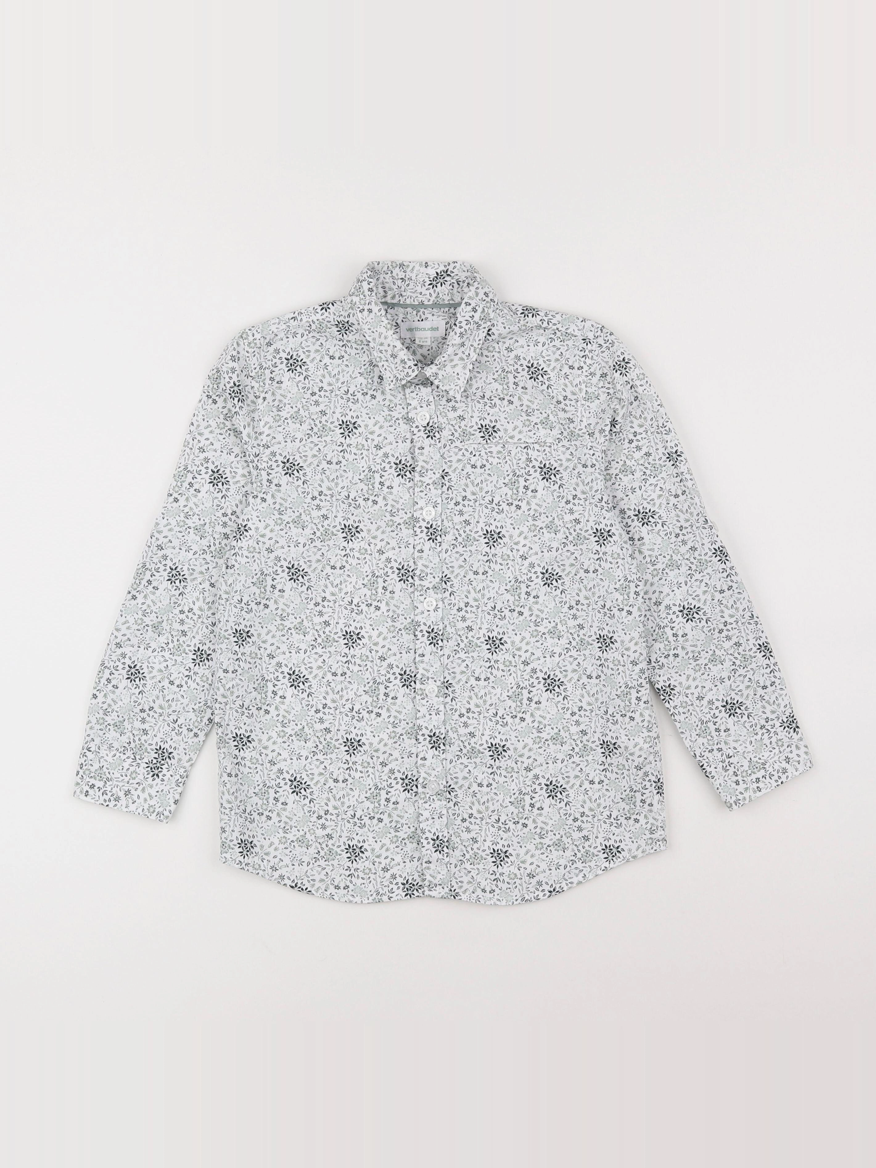 Vertbaudet - chemise vert - 6 ans